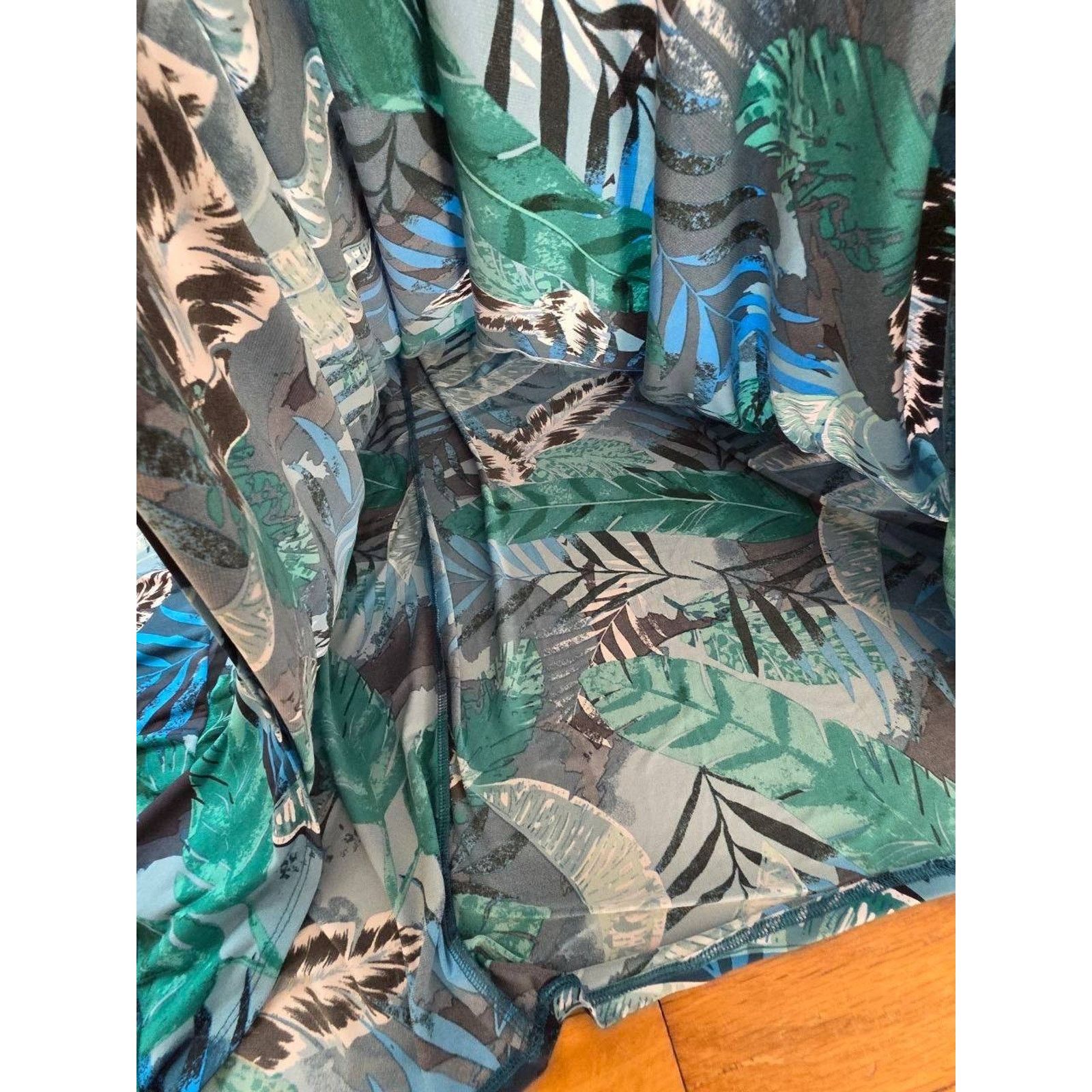 &Daughter Monsoon Sandra Palm Midi Dress Multi X-Large A001280 Size XL / US 12-14 / IT 48-50 - 6 Thumbnail