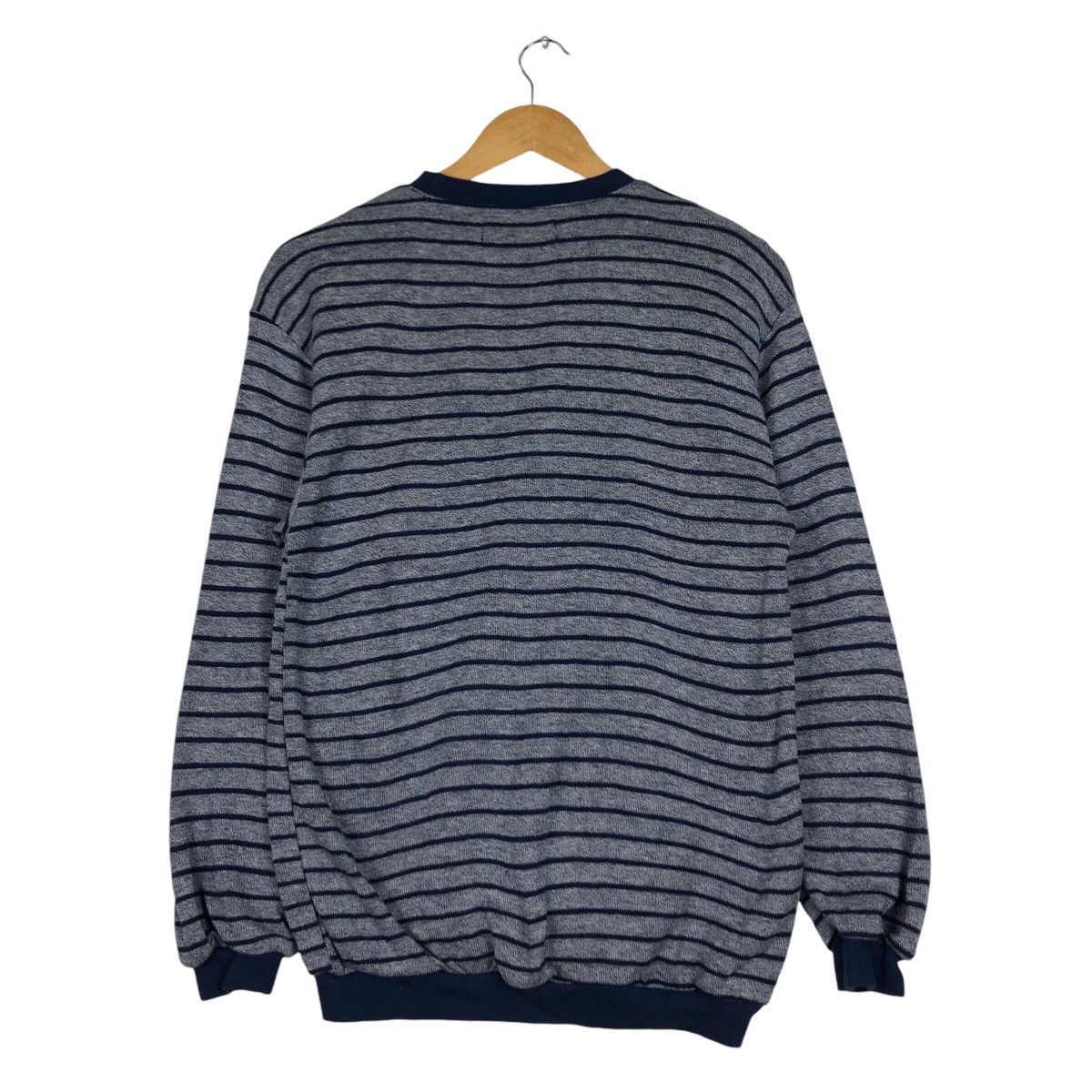 Japanese Brand × Vintage Rare Volkswagen Stripe Fleece Sweatshirt Small #A2 Size US S / EU 44-46 / 1 - 7 Thumbnail
