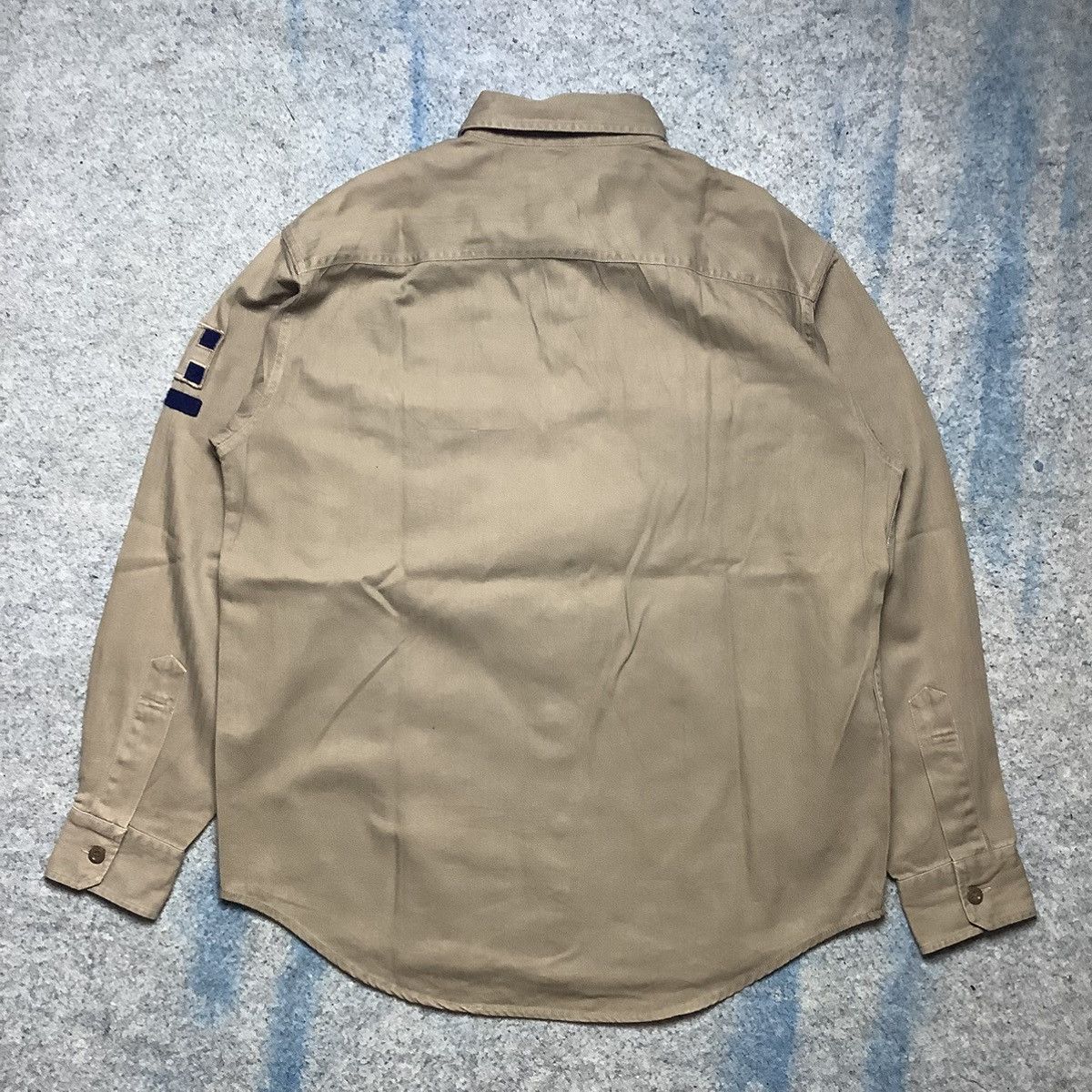 Polo Ralph Lauren × Ralph Lauren × Vintage Vintage Polo Ralph Lauren Military Style Shirt Size US S / EU 44-46 / 1 - 6 Thumbnail