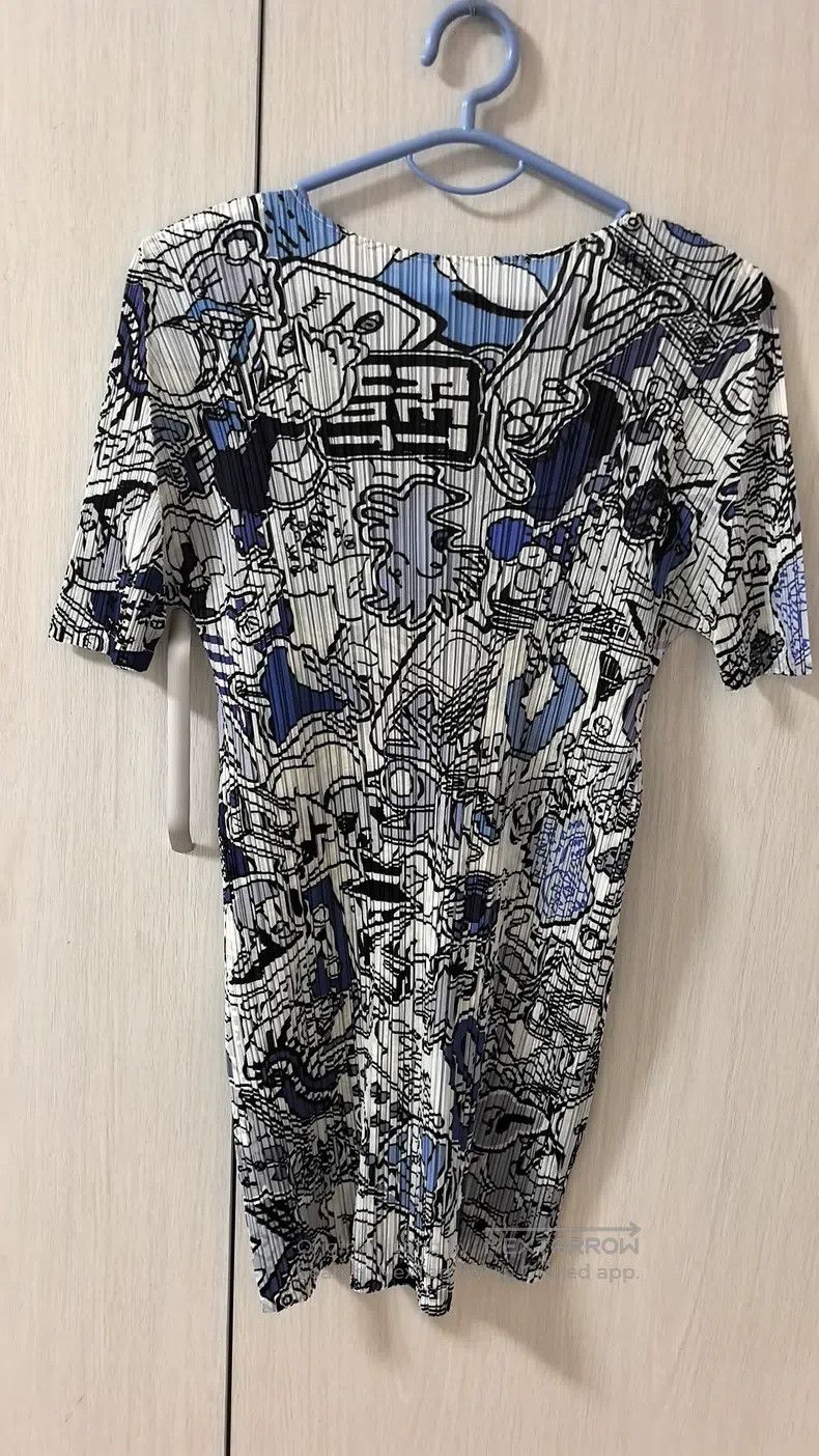 Issey Miyake Issey Miyake Half Sleeve Top Size L / US 10 / IT 46 - 6 Thumbnail