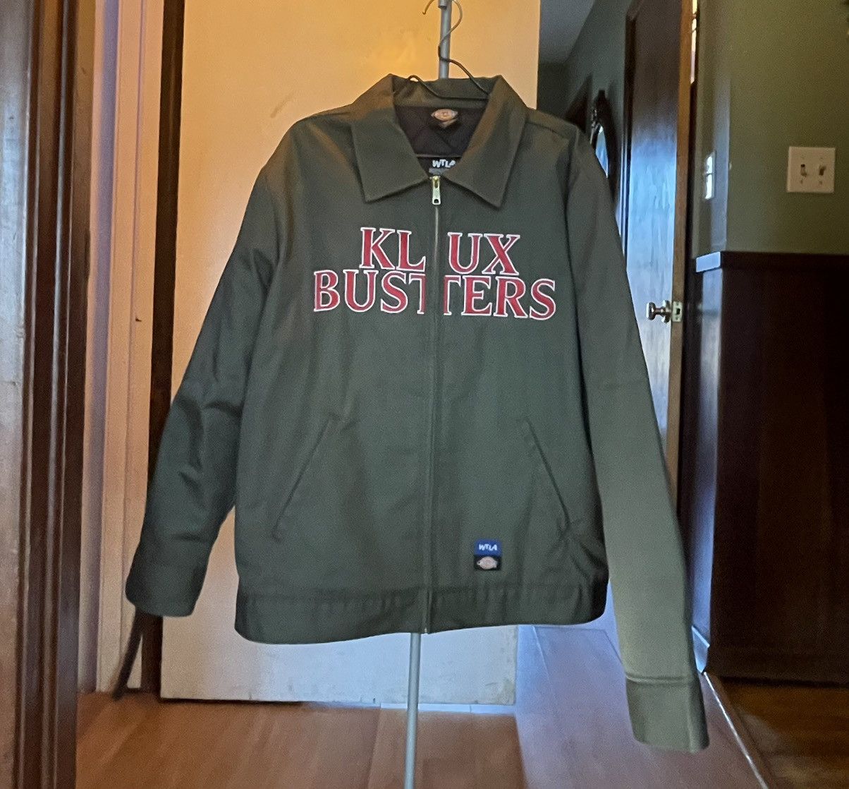 image of Klux Busters Dickies Work Jacket in Green, Men's (Size XL)