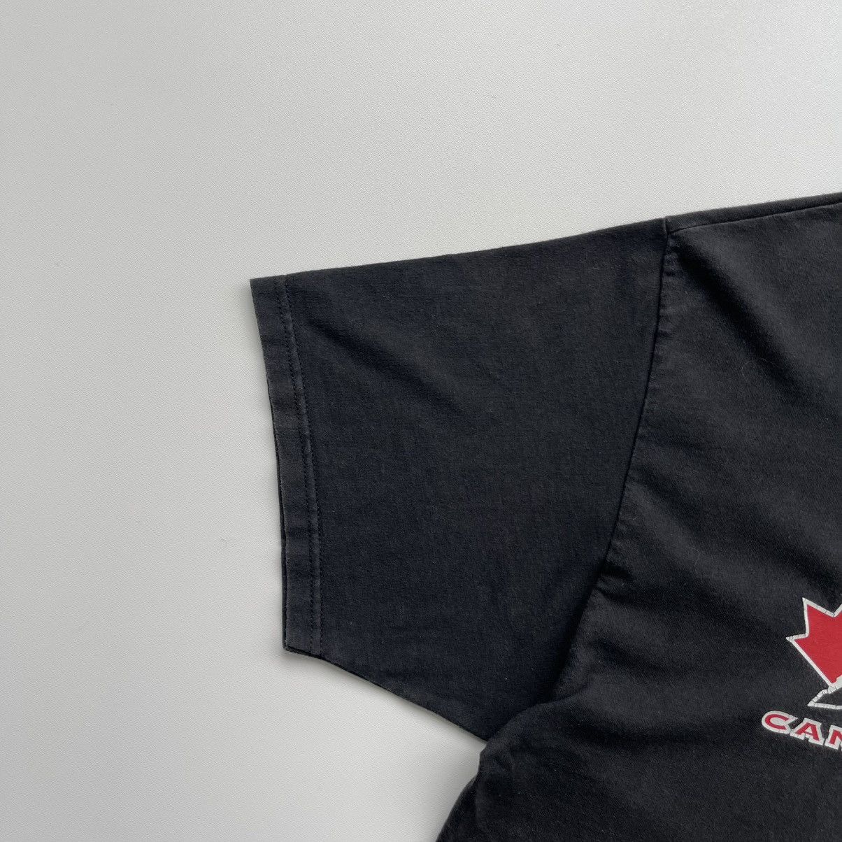 NHL × Starter × Vintage Starter Canada Team NHL 1999 Vintage T-Shirt Black 90’s Rare Size US XL / EU 56 / 4 - 4 Thumbnail
