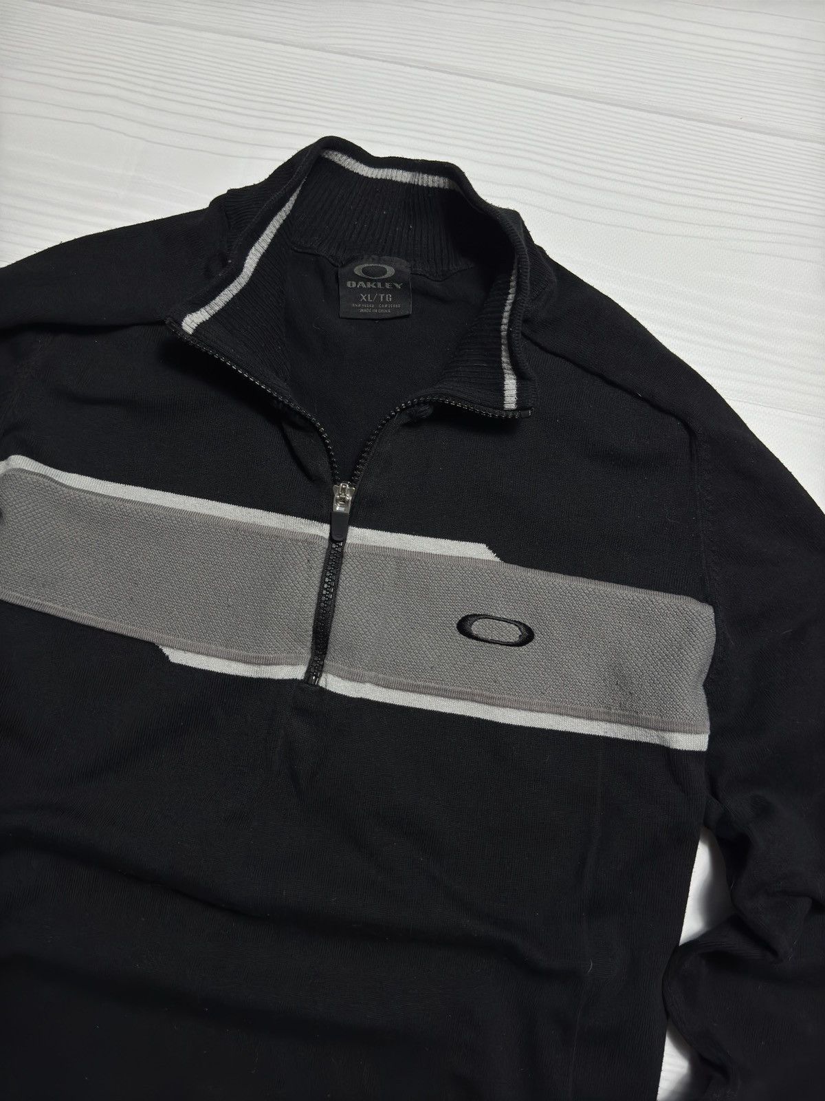 Oakley × Vintage Oakley Zip Sweater Vintage Gorpcore Style Luxury Size US XL / EU 56 / 4 - 2 Thumbnail