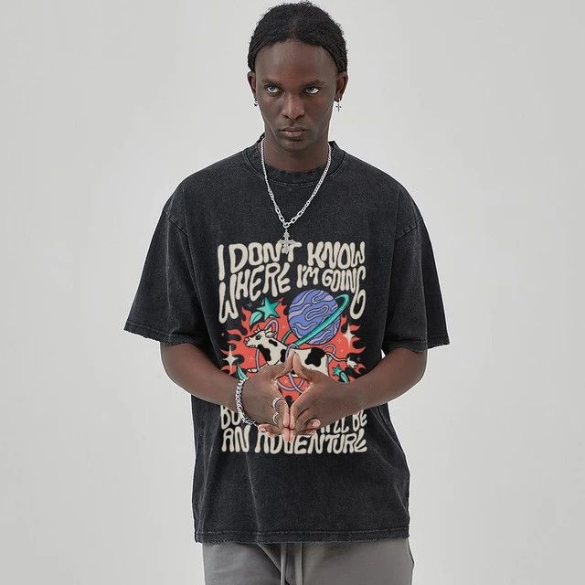 Japanese Brand Cartoon Design Printed Wash Tee Size US S / EU 44-46 / 1 - 3 Thumbnail