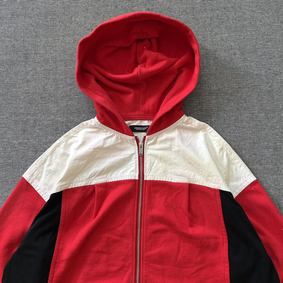 Undercover UNDERCOVER 19SS Zip-up Color Block Hoodie Sweatshirt Size US S / EU 44-46 / 1 - 4 Thumbnail