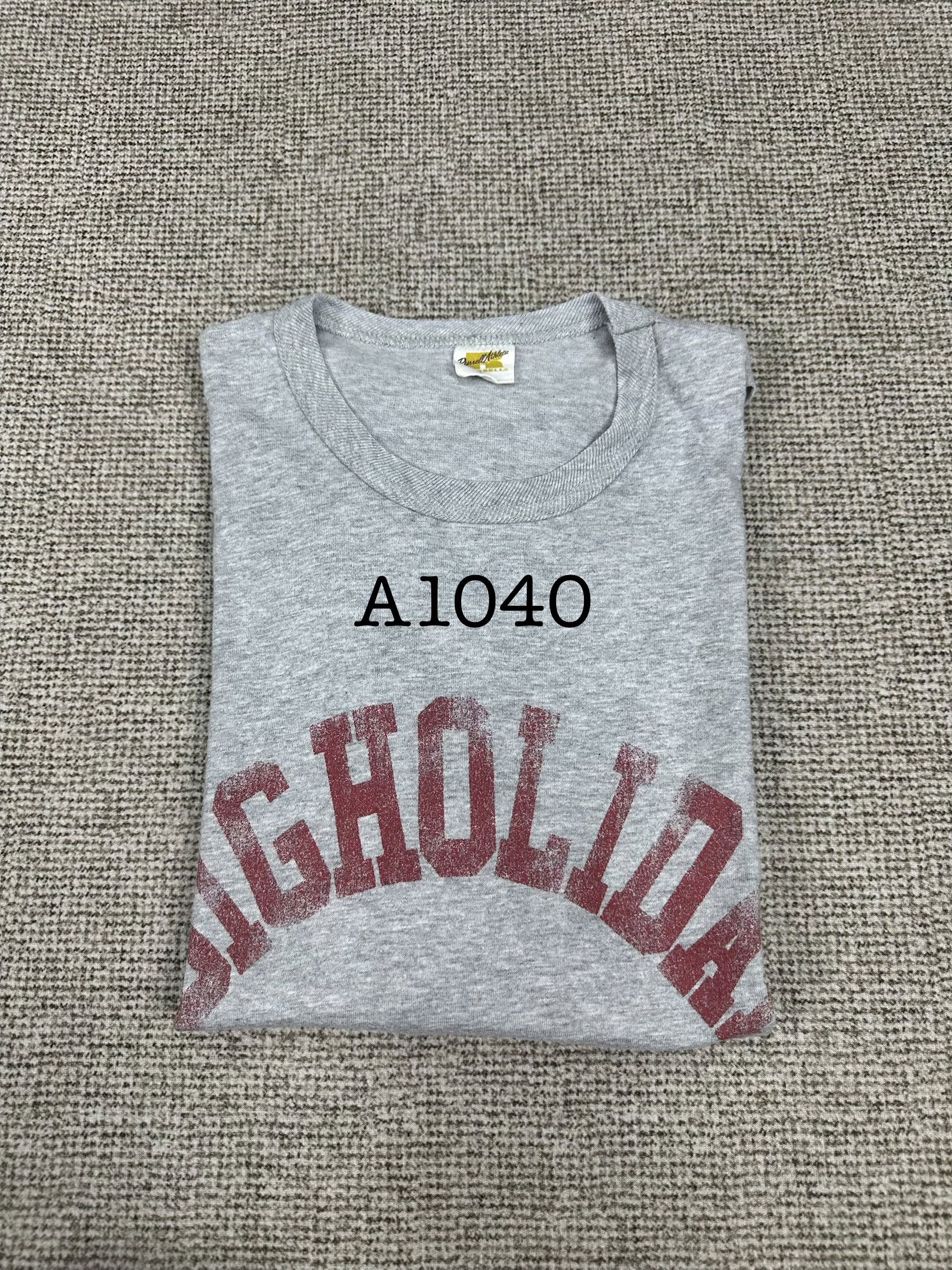 Russell Athletic Vintage 70s Russell Athletic Big Holiday Tshirt A1040 Size US M / EU 48-50 / 2 - 15 Thumbnail