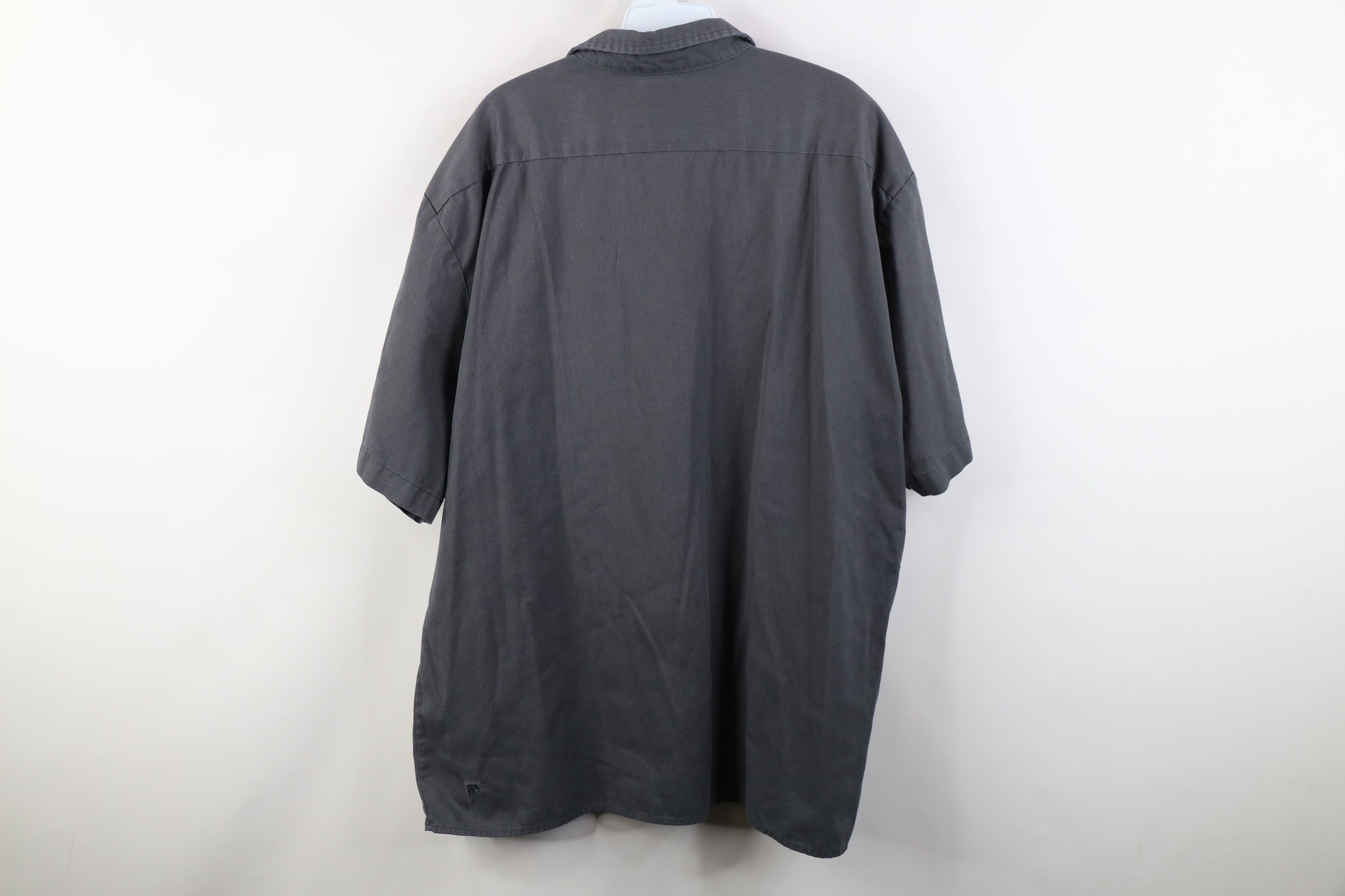 Dickies Vintage Y2K Dickies Workwear Mechanic Button Shirt Gray Size US XXL / EU 58 / 5 - 13 Thumbnail
