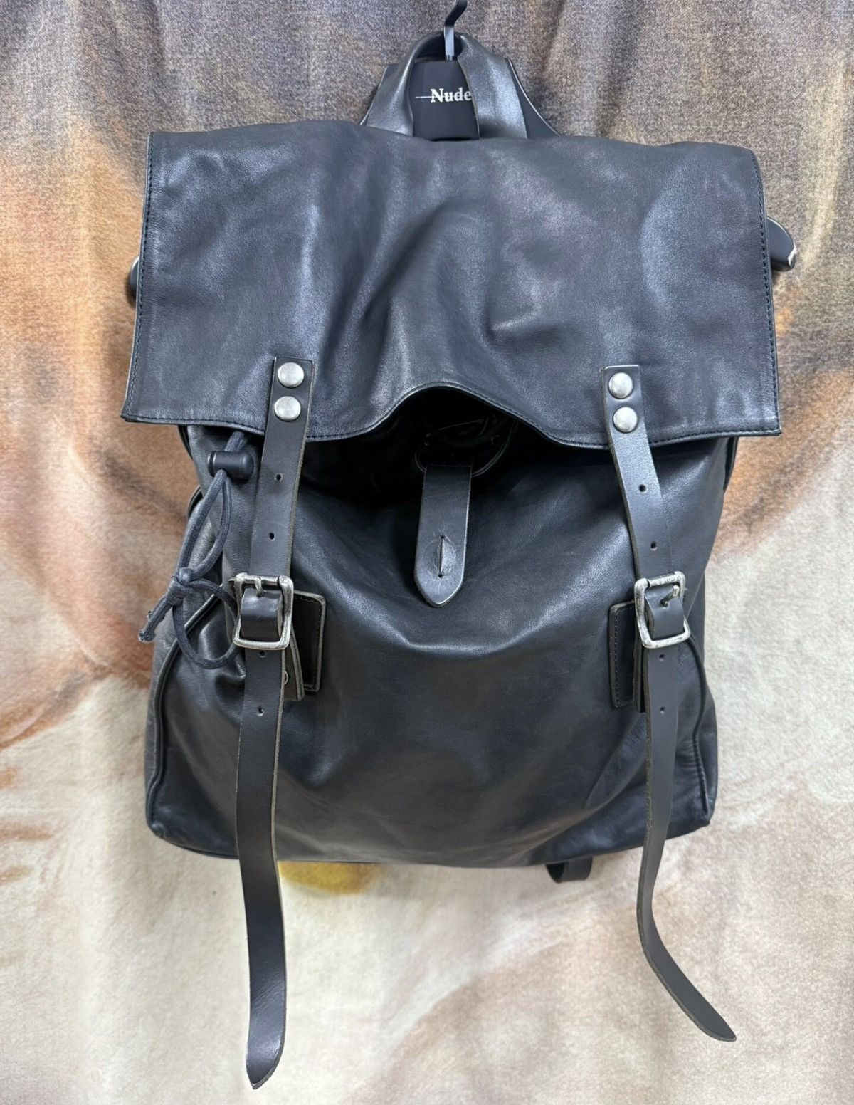 Yohji Yamamoto Yohji Yamamoto Y's Backpack in Horse Leather Size ONE SIZE - 1 Thumbnail
