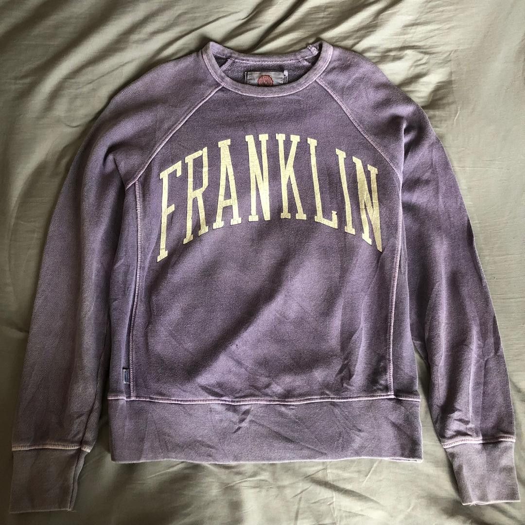Franklin & Marshall Vintage Franklin & Marshall Varsity Crewneck Sweatshirt Size S / US 4 / IT 40 - 3 Thumbnail