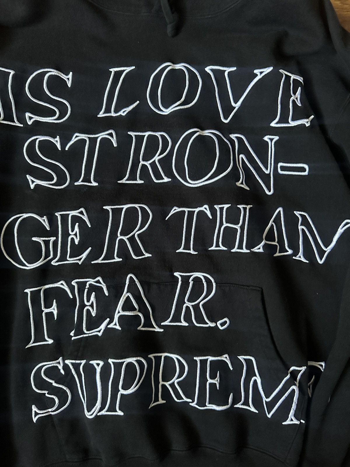 Supreme Supreme x CPFM Love Stronger Than Fear hoodie Size US XL / EU 56 / 4 - 2 Thumbnail