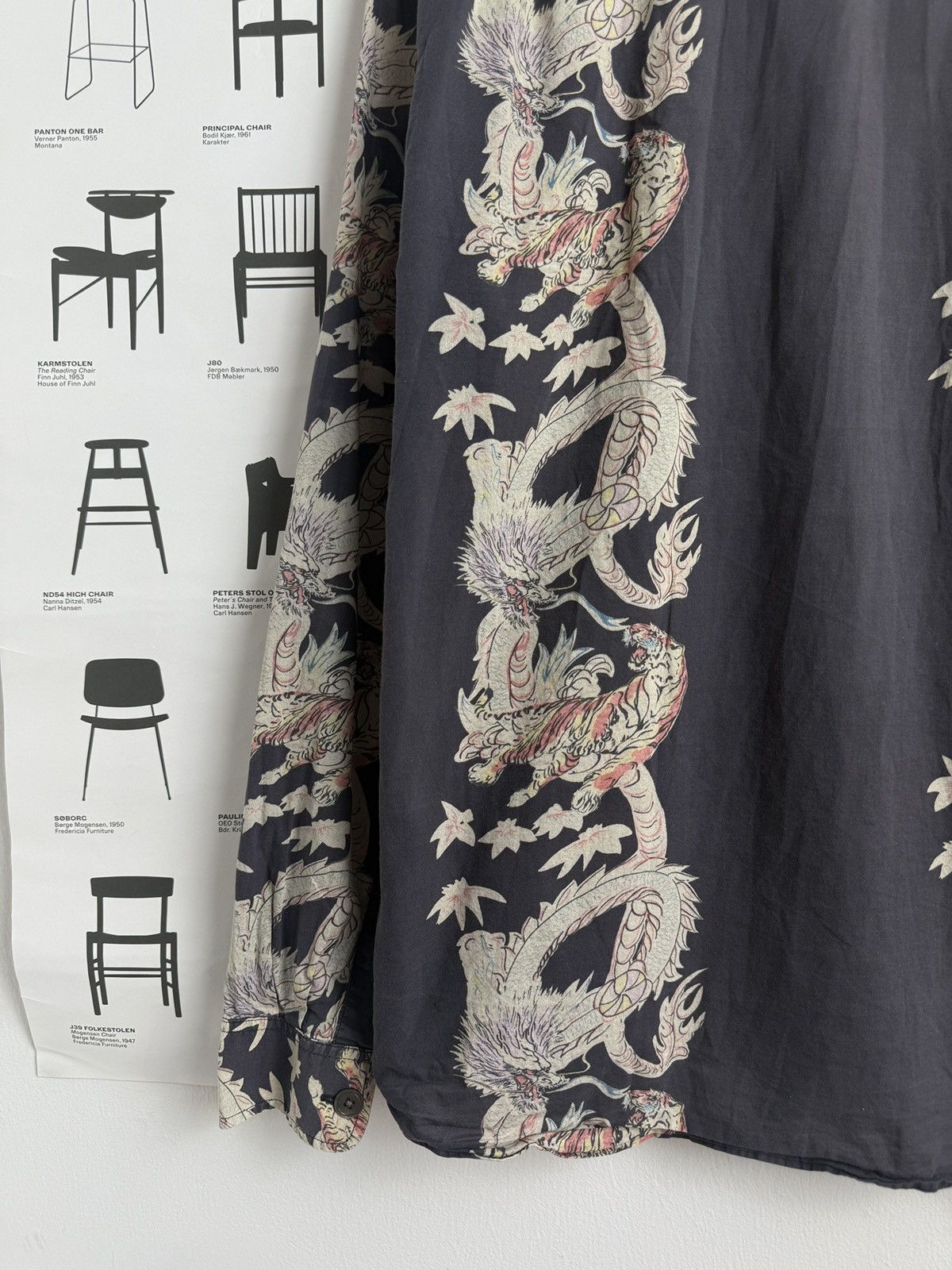 Other Our Legacy dragon printed longsleeve shirt L designer luxury Size US L / EU 52-54 / 3 - 8 Thumbnail