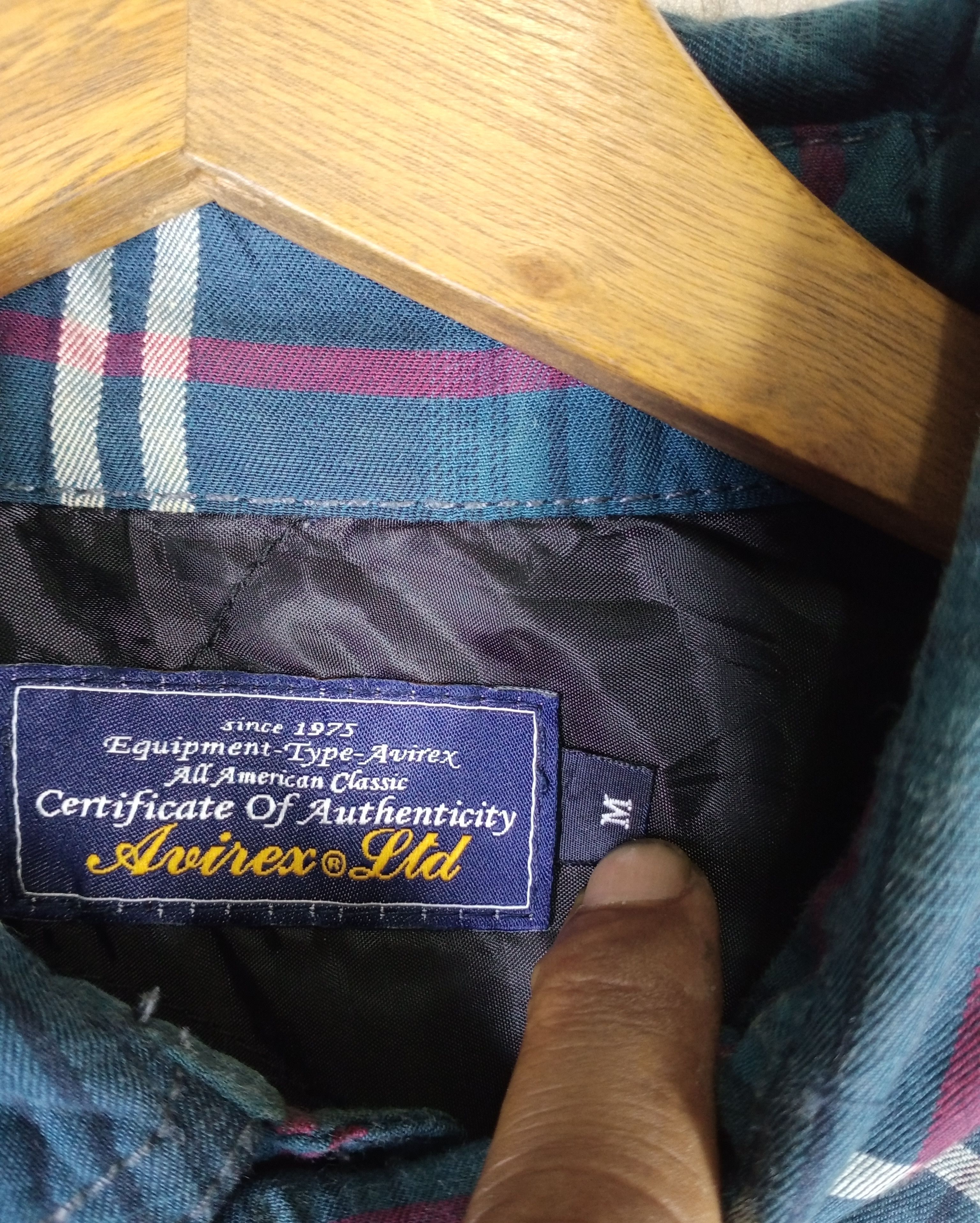 Avirex Rare Vintage Avirex LTD Checked Work Jacket Size US M / EU 48-50 / 2 - 9 Thumbnail