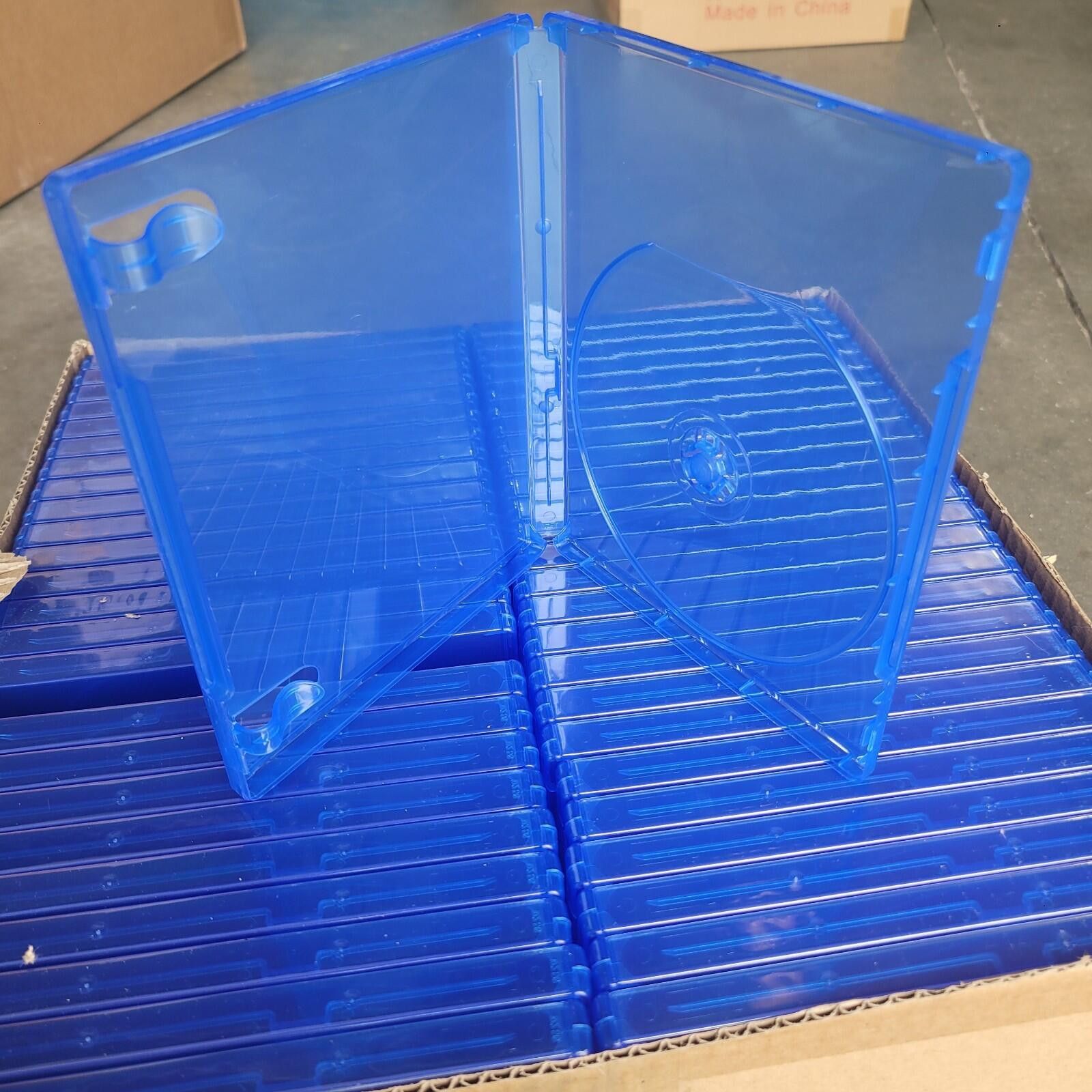 The Unbranded Brand Lot of 50 PS4 / PS5 Game Case Replacement Clear Blue Size ONE SIZE - 1 Thumbnail