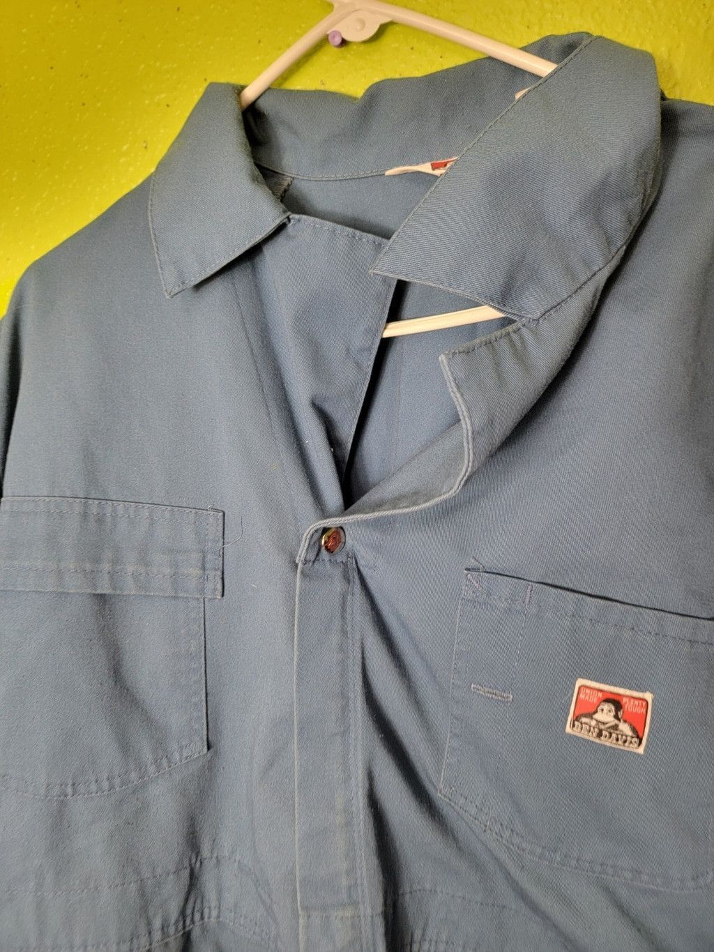 Ben Davis Vintage Ben Davis Coveralls 46R Union USA Workwear Mechanic Size US 44 / EU 60 - 6 Thumbnail