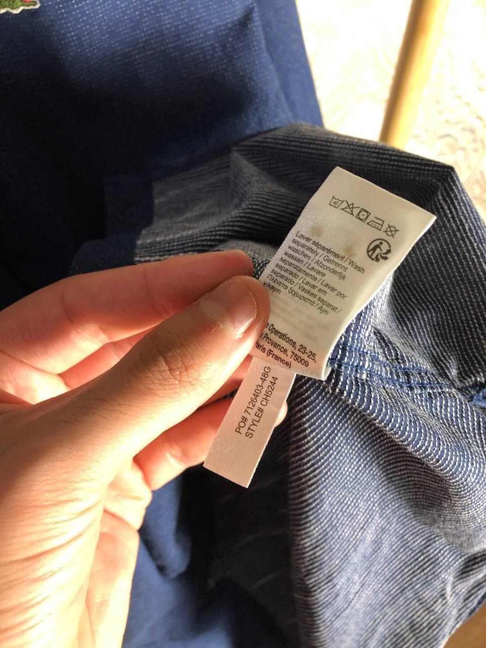 Lacoste × Vintage VERY RARE LACOSTE CLASSIC DESIGNER LONG SLLEVE SHIRT LUXURY Size US M / EU 48-50 / 2 - 5 Thumbnail