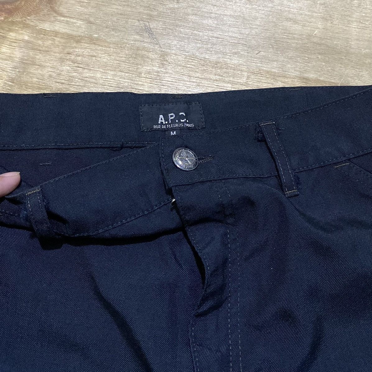 A.P.C. A.P.C Polyamide/nylon pants Size US 32 / EU 48 - 4 Thumbnail
