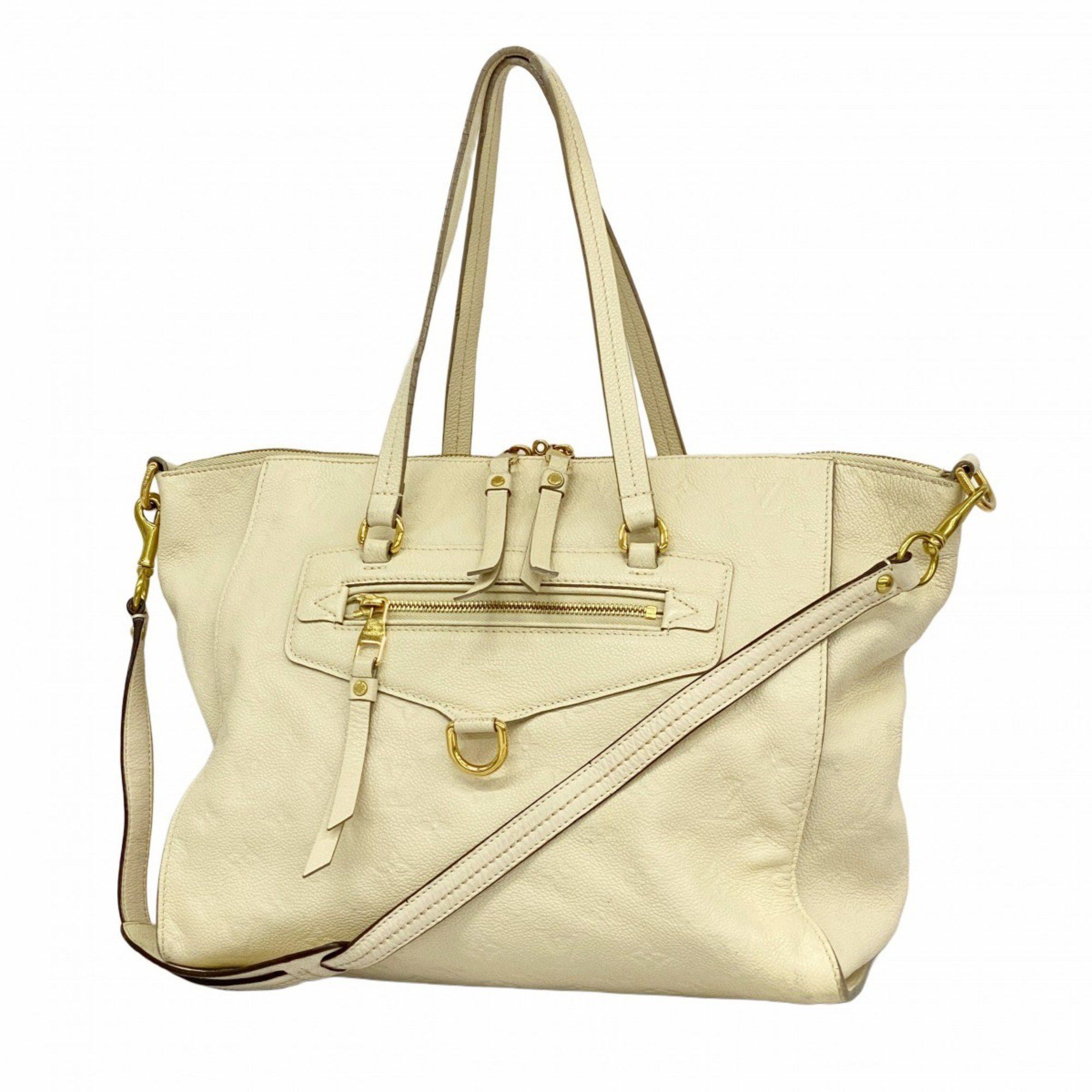 Louis Vuitton Tote Bag Monogram Empreinte Lumineuse Pm M93411 Neige Ladies, Women's
