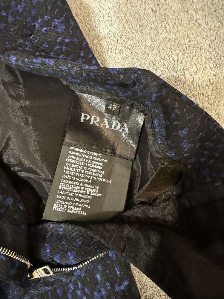 Prada Prada Milano Stained Pattern Pants Size 28" / US 6 / IT 42 - 4 Thumbnail