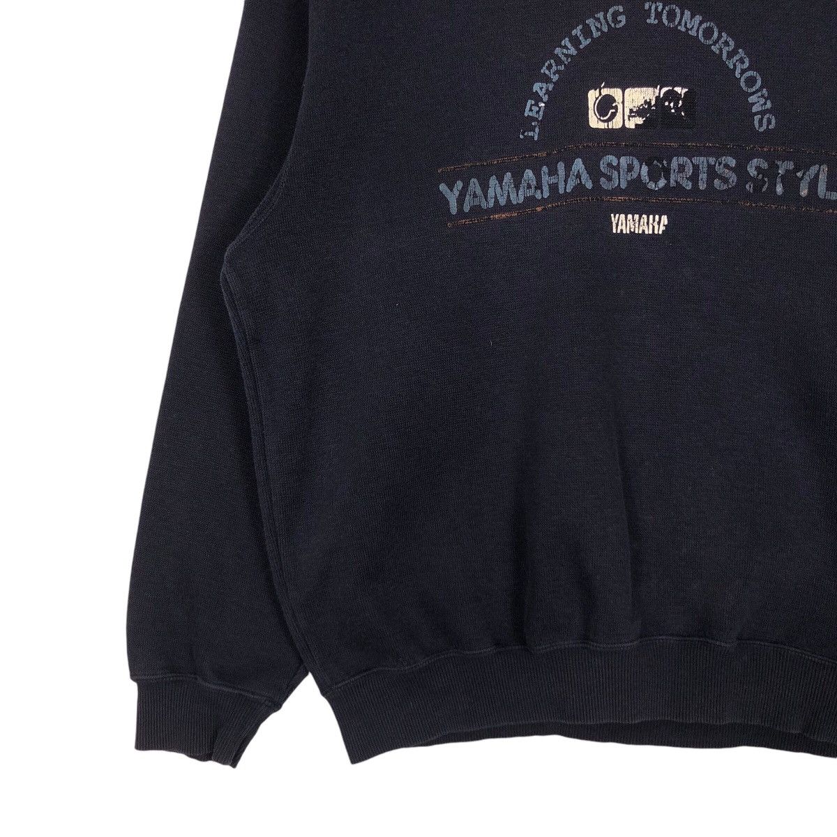 Japanese Brand × Vintage × Yamaha Vintage Yamaha Sports Sweatshirt 90s Rare Medium Size US M / EU 48-50 / 2 - 3 Thumbnail