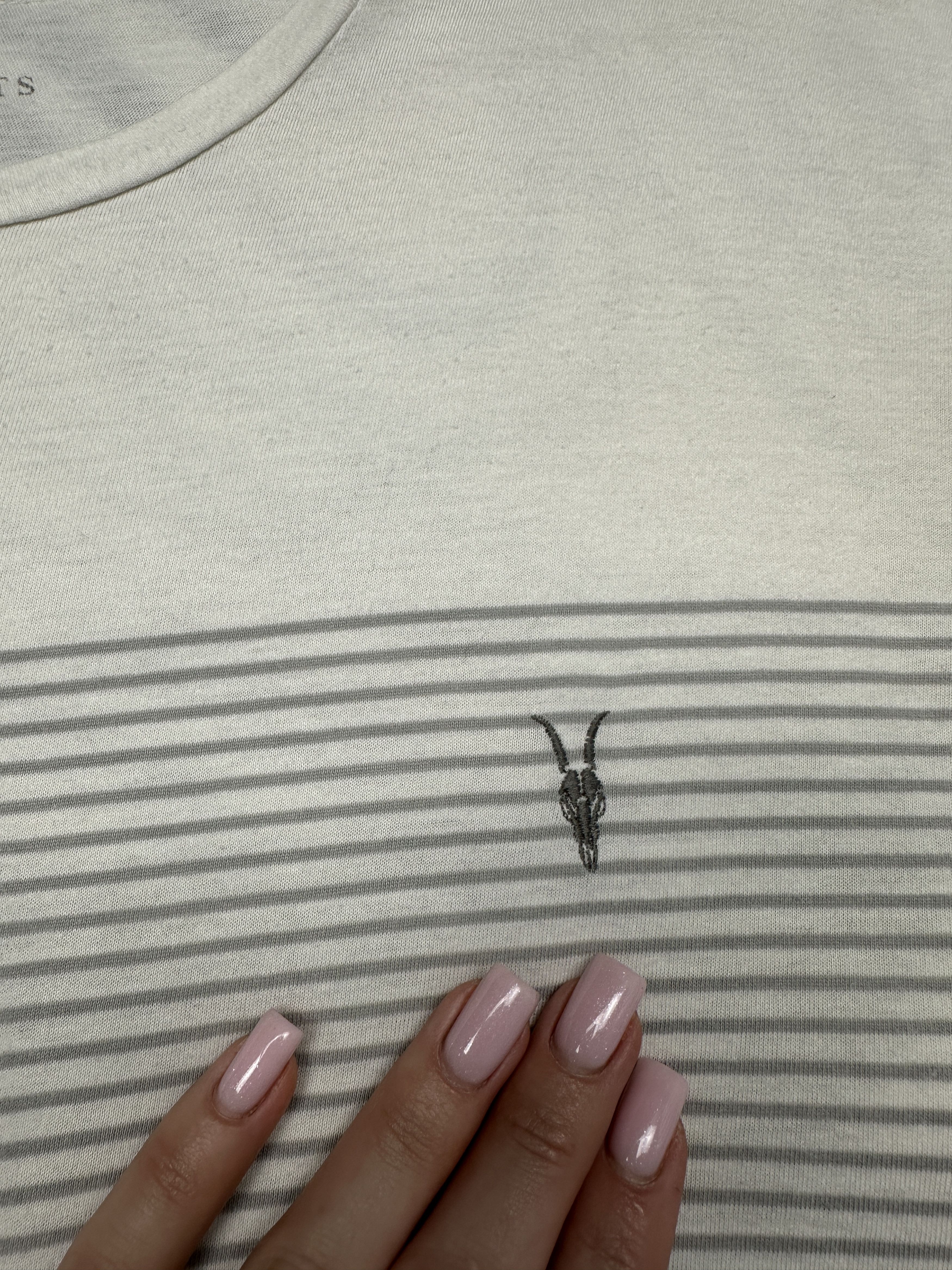 Allsaints AllSaints Mens Breton Tonic SS Crew Neck T-Shirt Tee Size US L / EU 52-54 / 3 - 3 Thumbnail