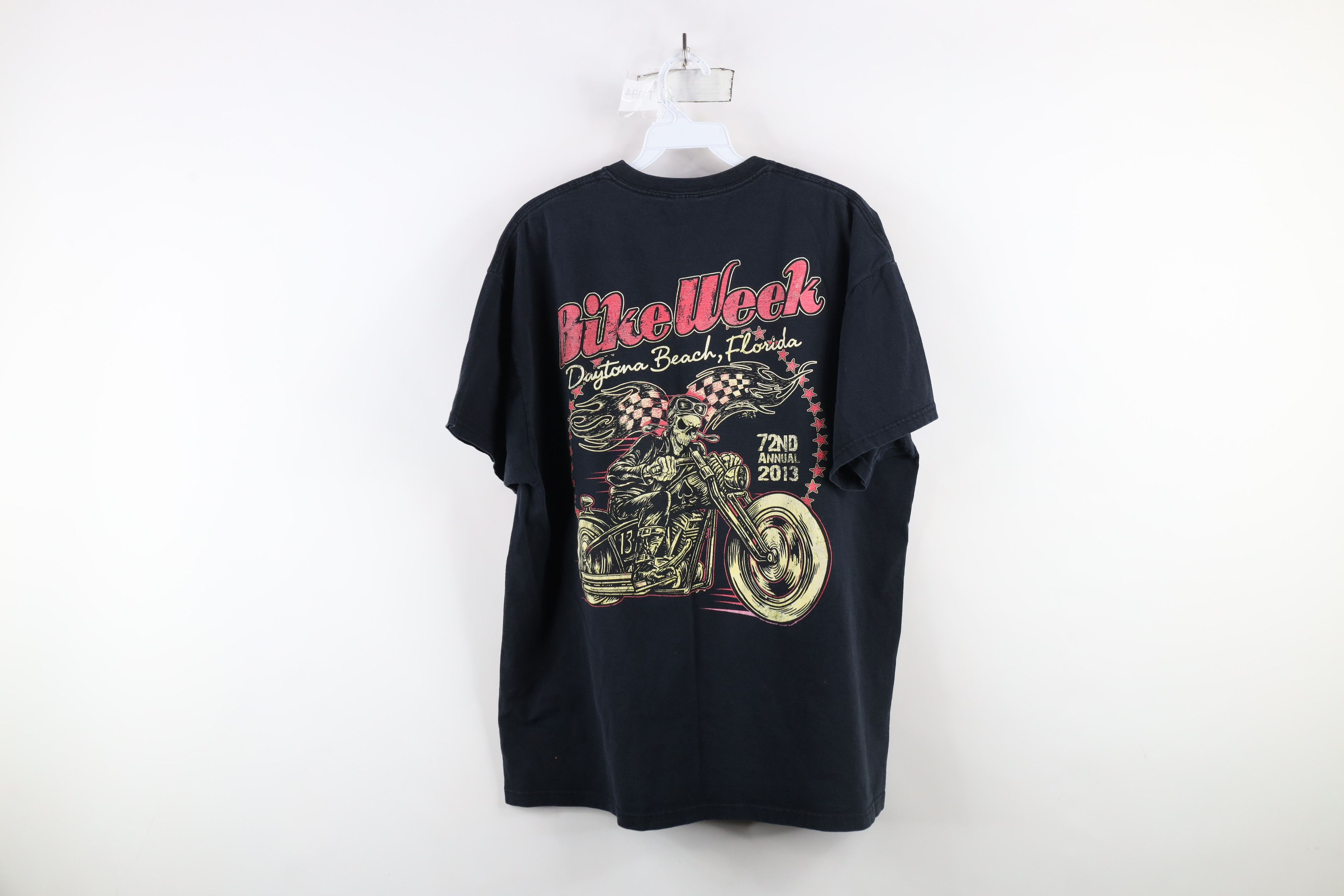 Vintage Vintage Y2K Daytona Bike Week Skeleton Motorcycle T-Shirt Size US L / EU 52-54 / 3 - 12 Thumbnail