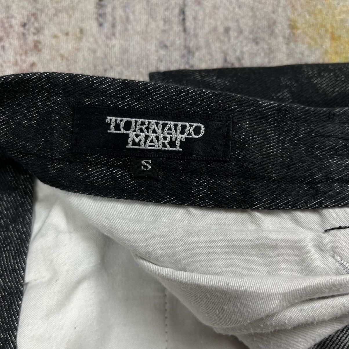 Tornado Mart 2000s Tornado Mart - Mud Wash Jacquard Flared Pants Size US 29 - 9 Thumbnail