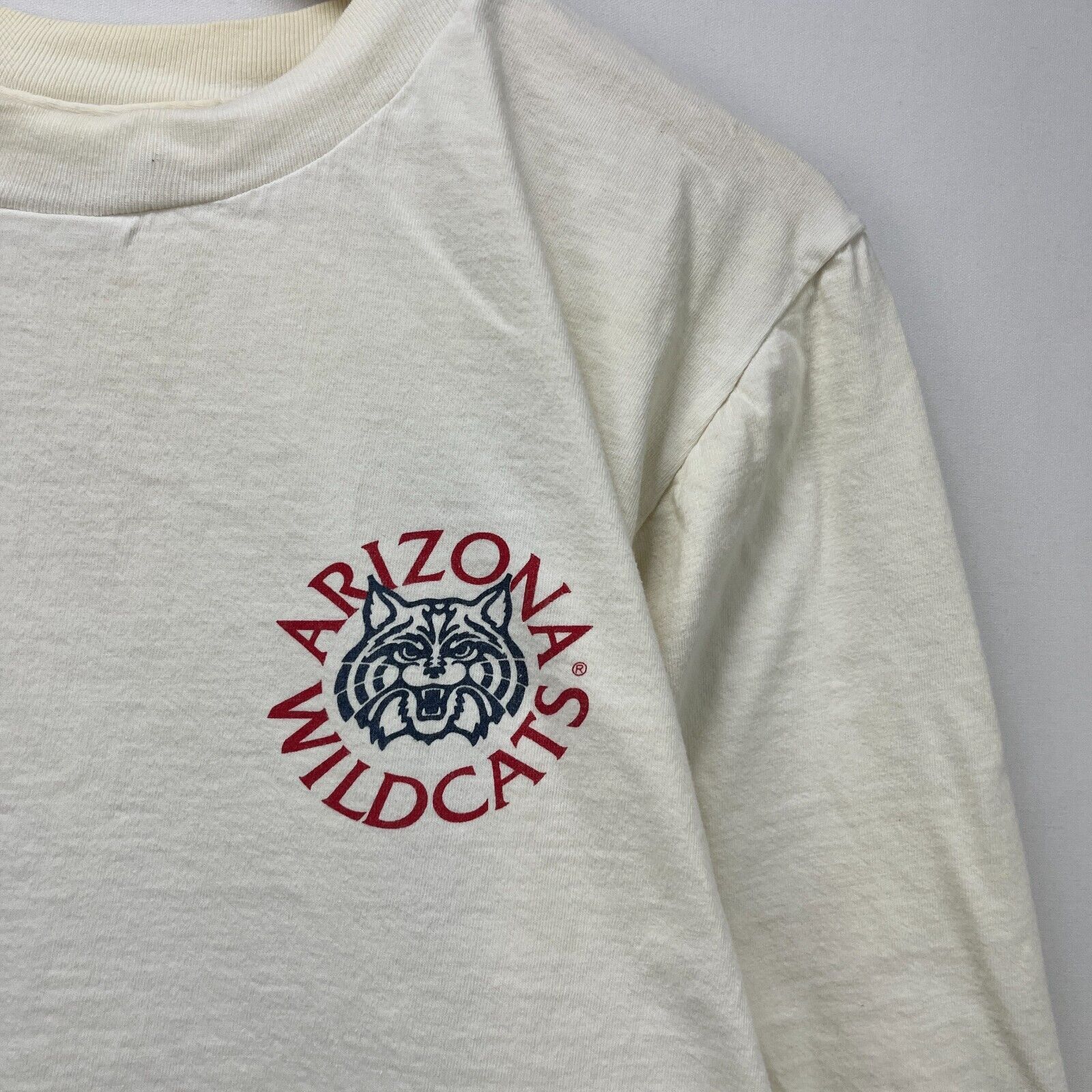 Vintage Vintage 90s Arizona Wildcats Longsleeve Shirt Medium Size US M / EU 48-50 / 2 - 6 Thumbnail