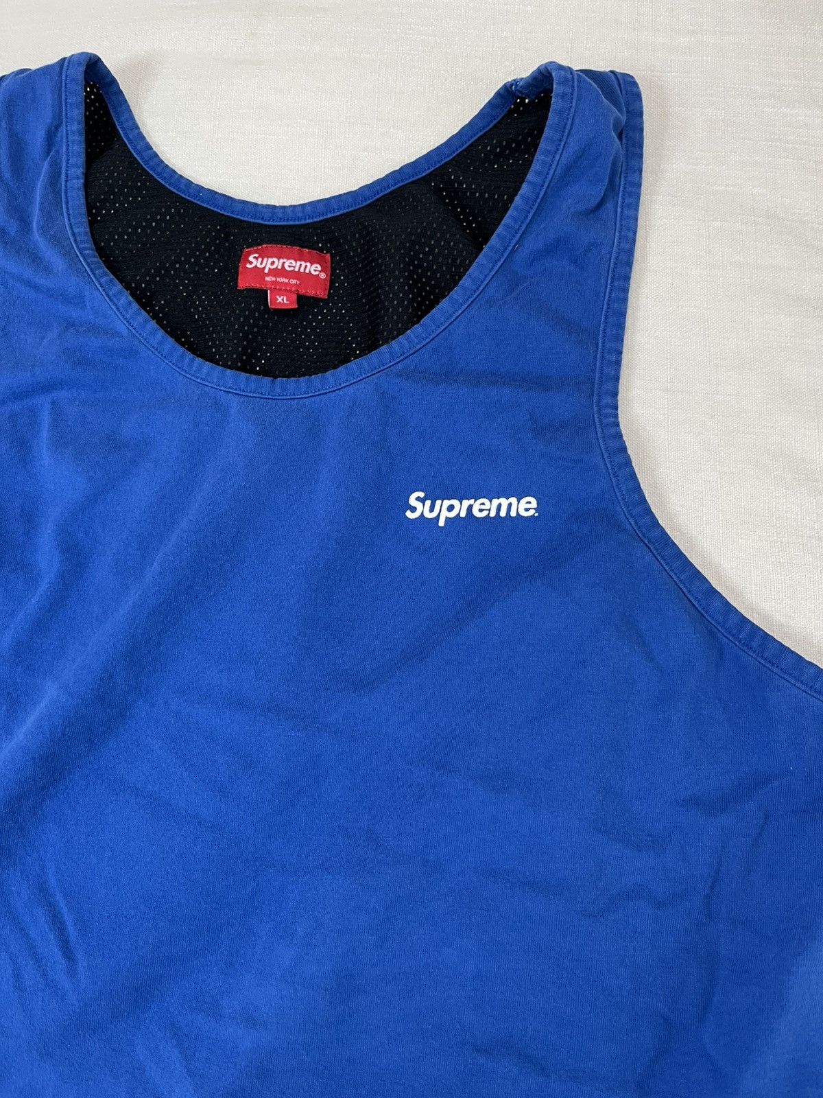 Supreme Supreme mesh back tank top Size US XL / EU 56 / 4 - 2 Thumbnail