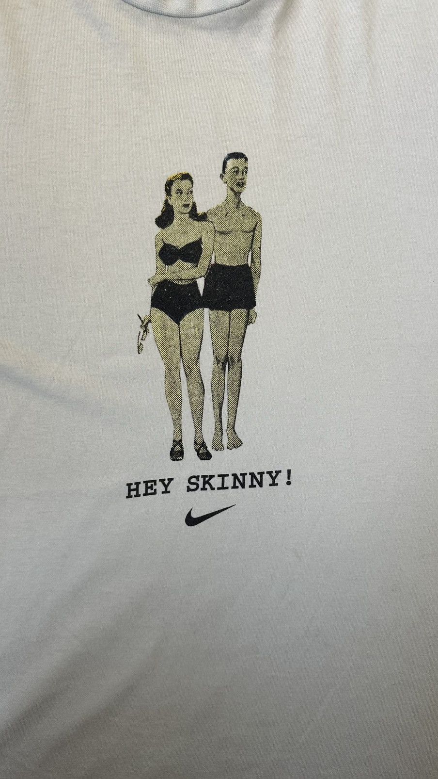 Nike VINTAGE NIKE HEY SKINNY TEE Size US M / EU 48-50 / 2 - 2 Thumbnail
