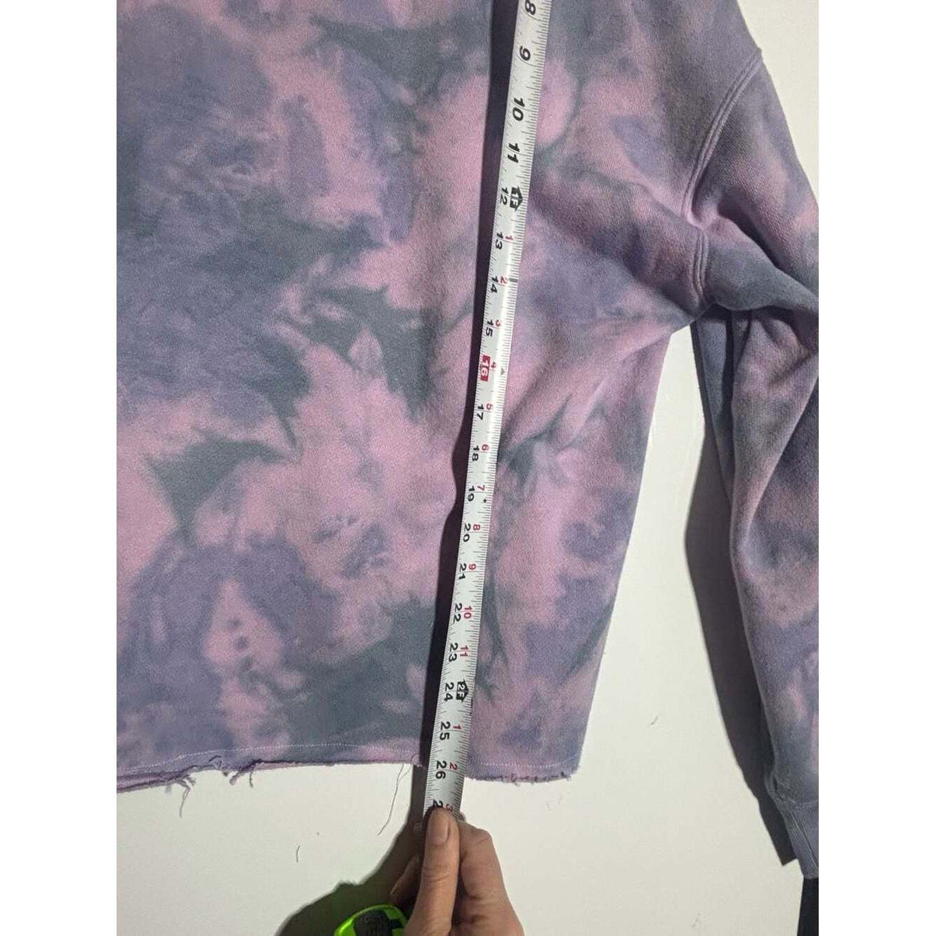 Victoria's Secret Victoria's Secret Upcycled Tie-Dye Peace Sign Patchwork Crop Size XL / US 12-14 / IT 48-50 - 5 Thumbnail