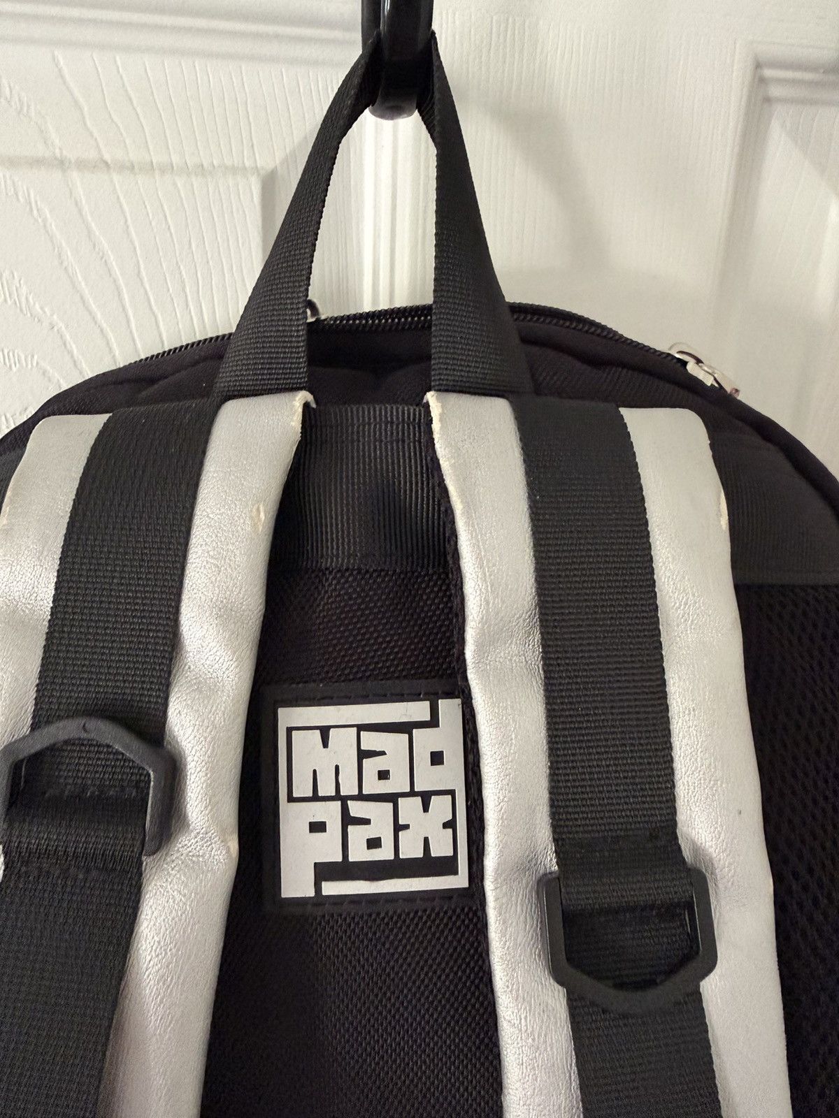 Other Silver MadPax Spiked Leather Backpack Size ONE SIZE - 6 Thumbnail