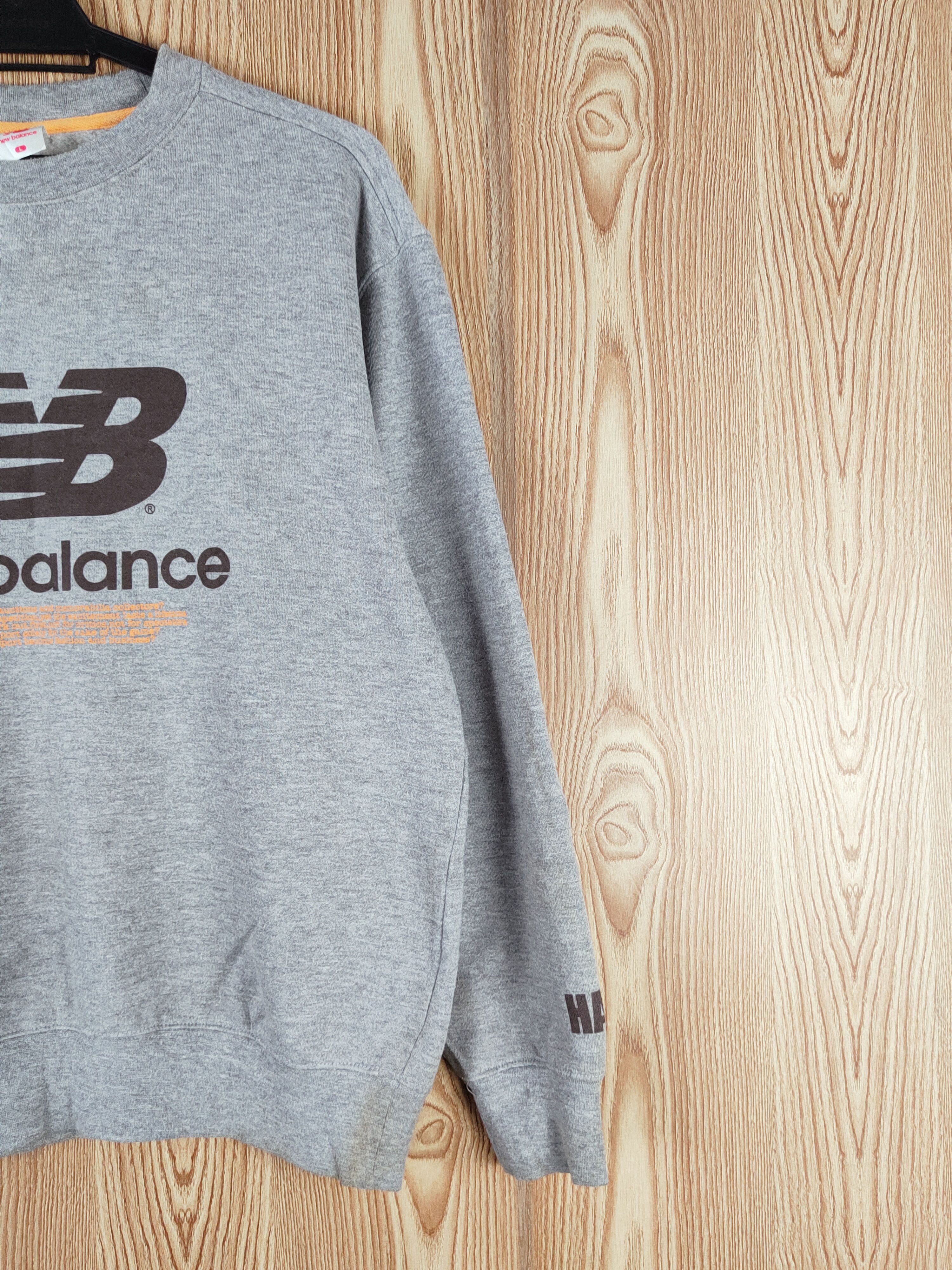 New Balance × Vintage New Balance Faded Gray Sweatshirts Size US L / EU 52-54 / 3 - 5 Thumbnail