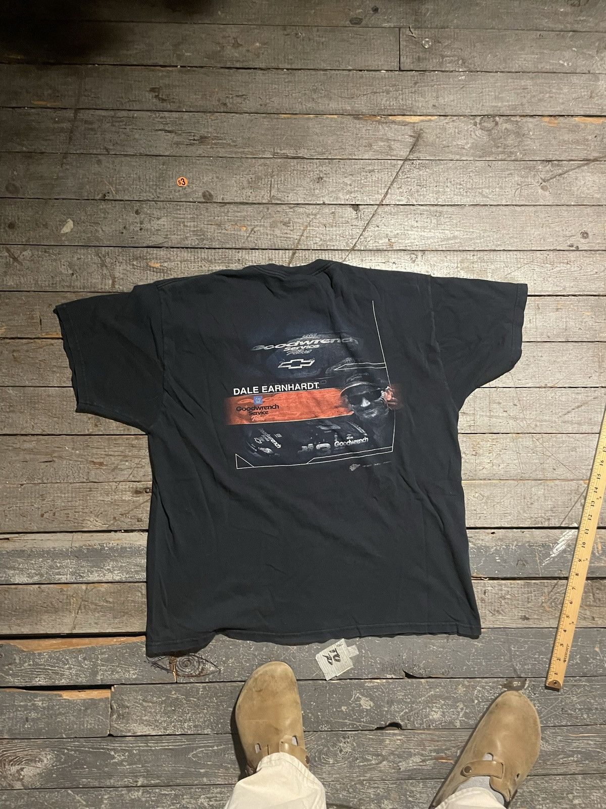 NASCAR × Winners Circle Vintage NASCAR Dale Earnhardt T Shirt Size US XL / EU 56 / 4 - 4 Thumbnail