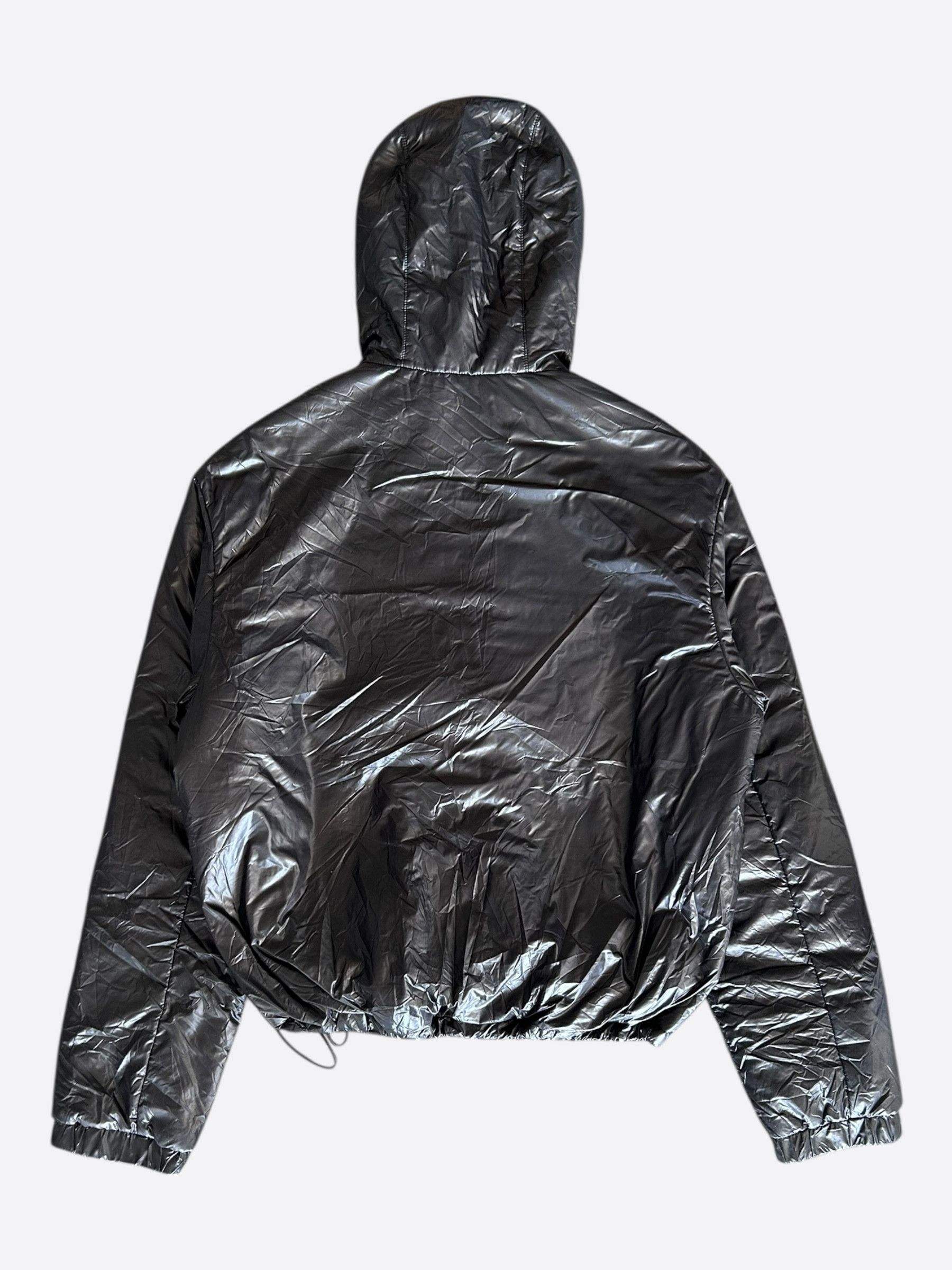 Loewe Loewe Black Anagram Padded Jacket Size US XL / EU 56 / 4 - 2 Thumbnail