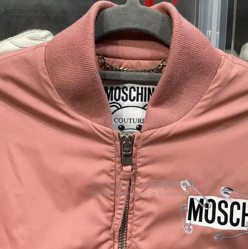 Moschino Moschino Pink Women's Jacket . Size XS / US 0-2 / IT 36-38 - 5 Thumbnail