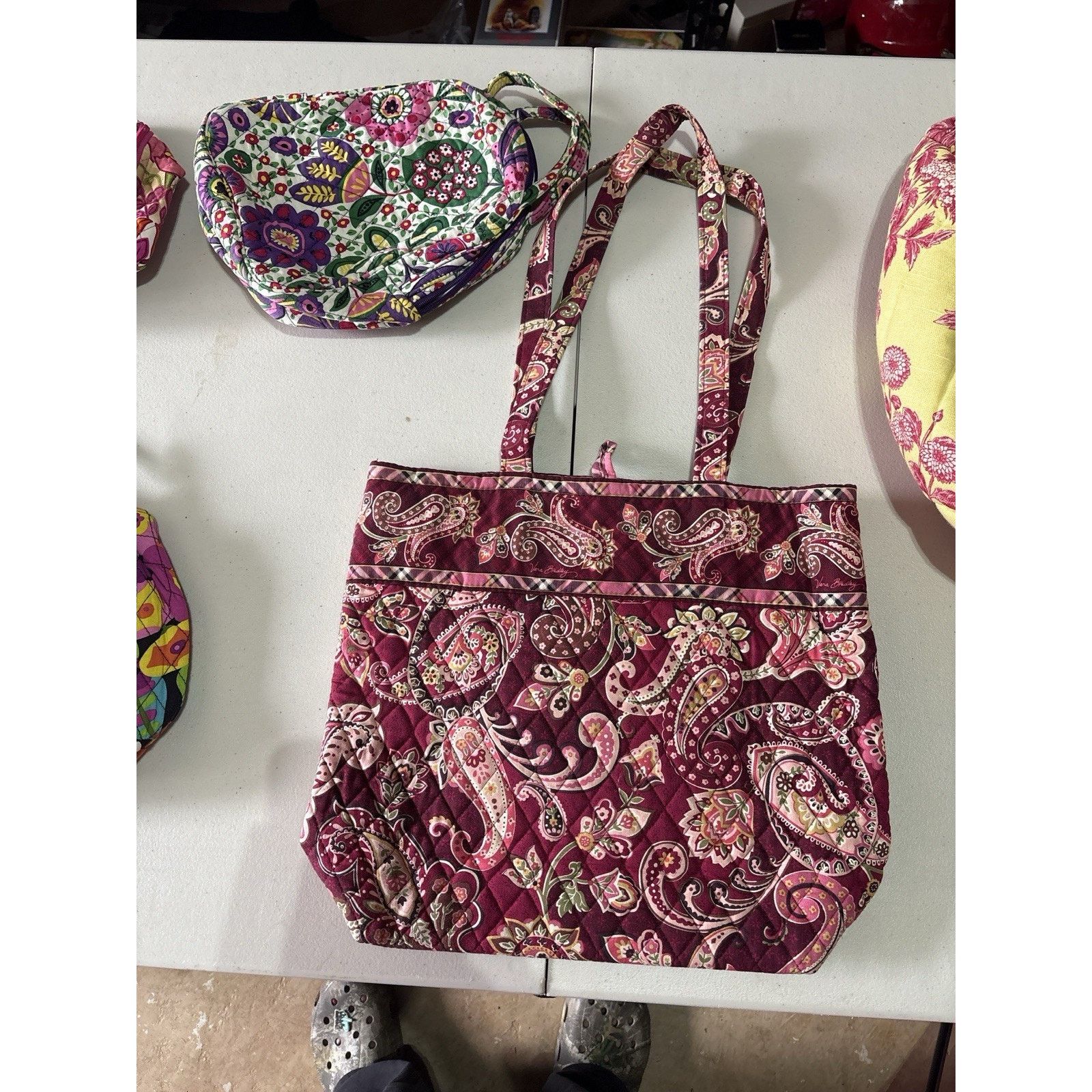 Vera Bradley 👜 Vera Bradley Bag Bundle – 6 Pieces, Classic Patterns! Size ONE SIZE - 2 Thumbnail