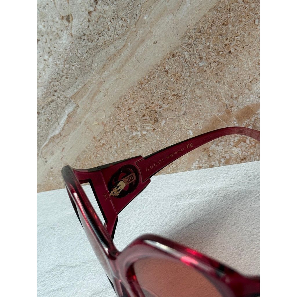 Gucci NEW Gucci GG0875S Pink Oversized Sunglasses Size ONE SIZE - 8 Thumbnail