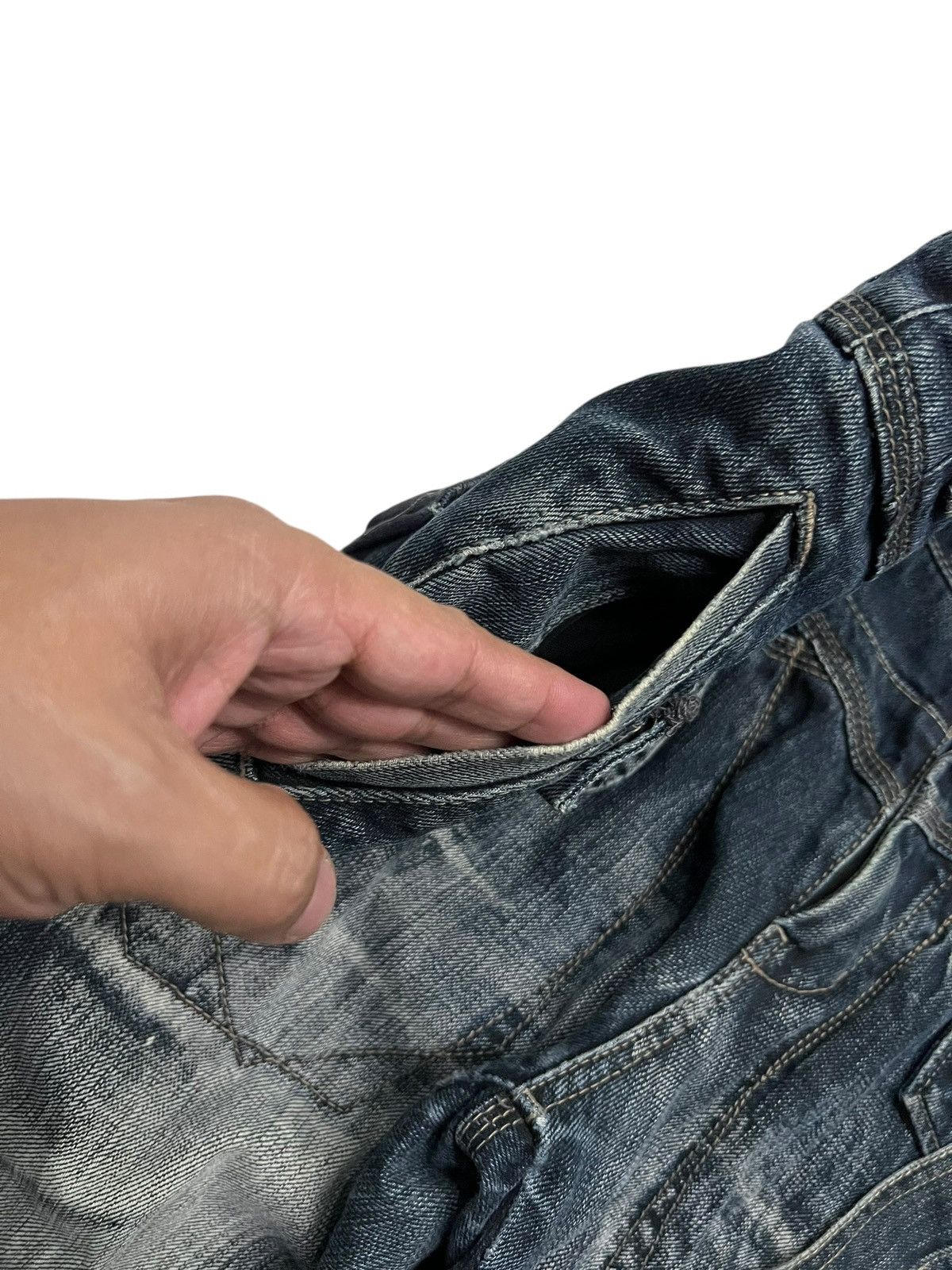 PPFM 🌈Insane PPFM Booze & Pills & Powders Multipocket Punk Jean Size US 34 / EU 50 - 13 Thumbnail