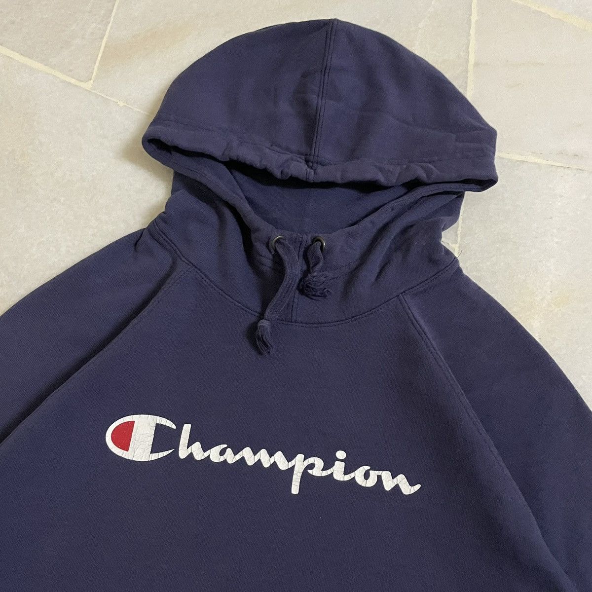 Champion Vintage sweatshirt pullover hoodie basic Champion spellout Size US S / EU 44-46 / 1 - 3 Thumbnail