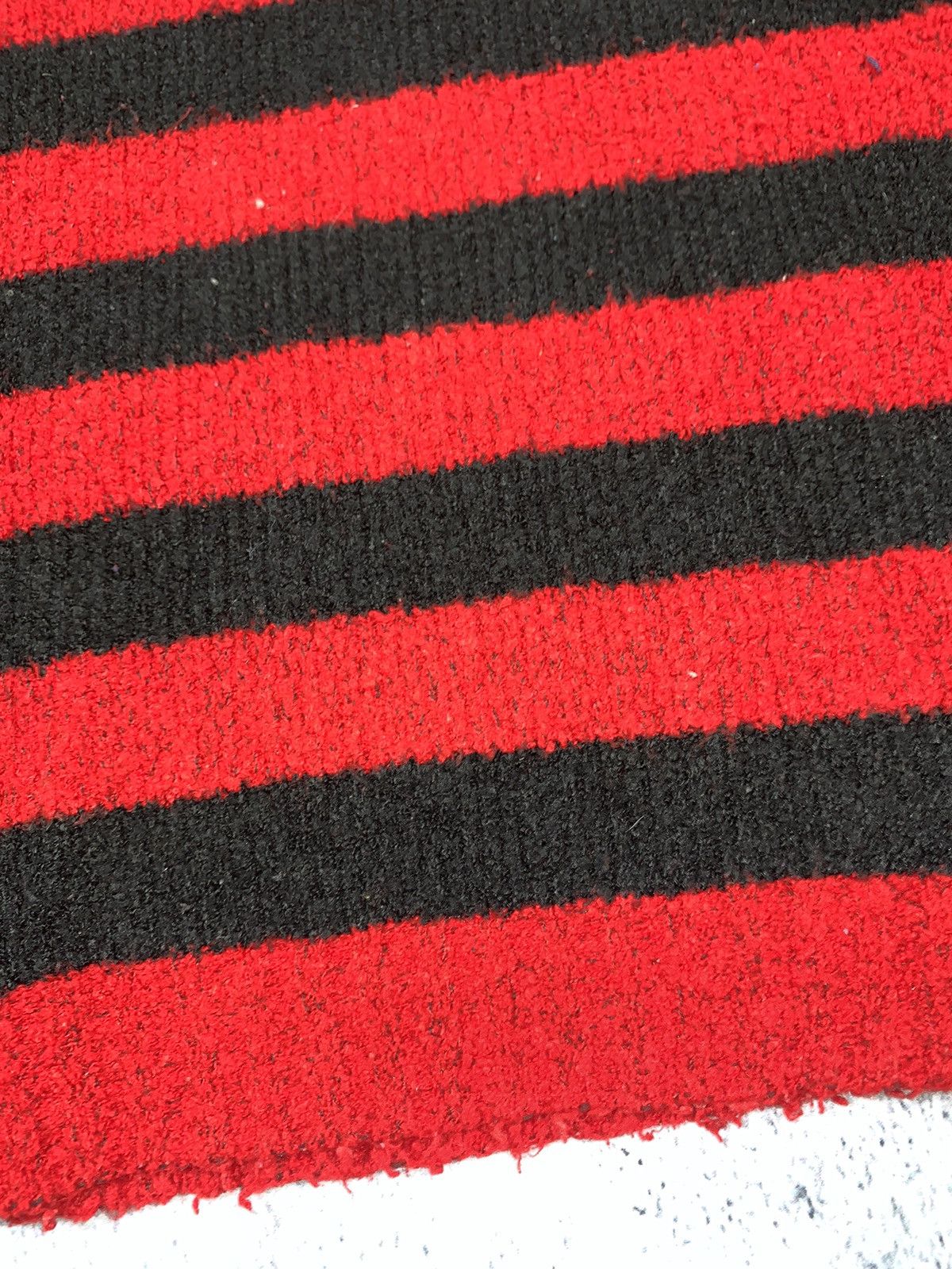Japanese Brand × Vintage Vintage Y2K Japanese striped cropped hooded sweater opium S Size S / US 4 / IT 40 - 6 Thumbnail