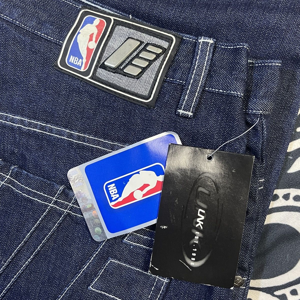 Other “Vintage Unk Nba Denim Heat Size 36” Size US 36 / EU 52 - 9 Thumbnail