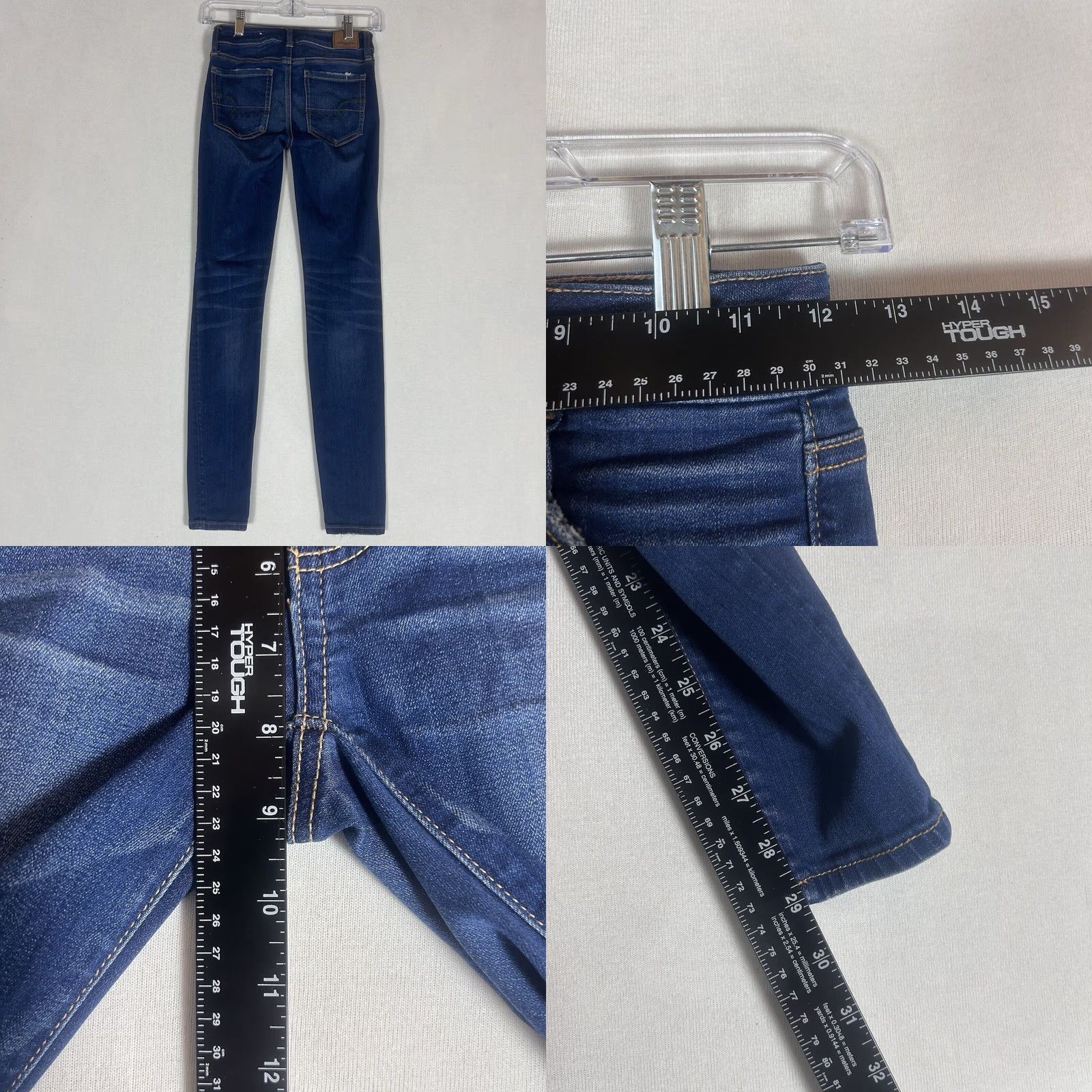 American Eagle Outfitters American Eagle Outfitters Jegging Jeans Womens 00 Reg Slim Skinny Blue Denim 29in Inseam Shoes? Size 25" / US 0 / IT 36 - 8 Thumbnail