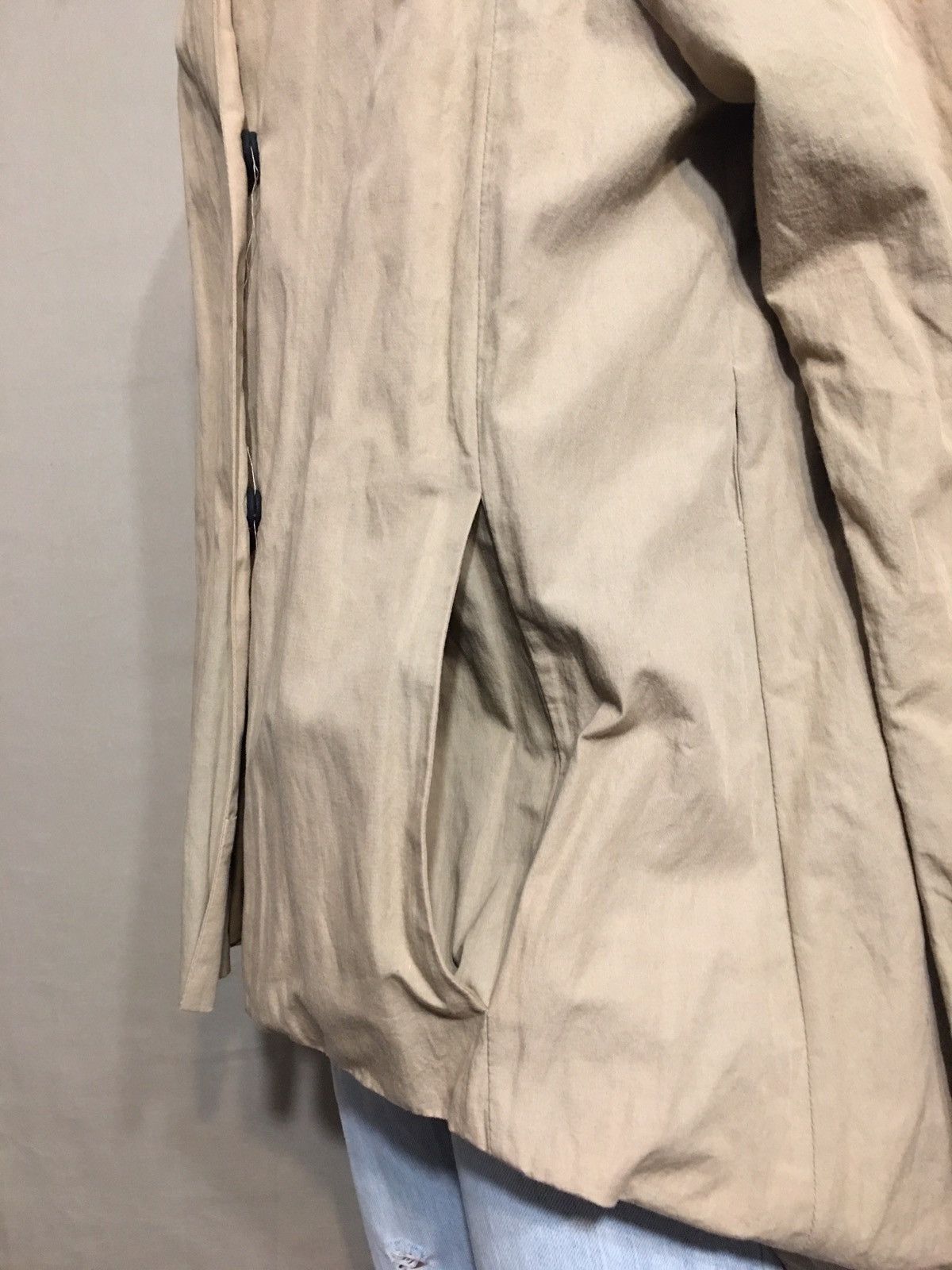Annette Gortz Annette Gortz Beige Nylon Coat Jacket Size M / US 6-8 / IT 42-44 - 6 Thumbnail