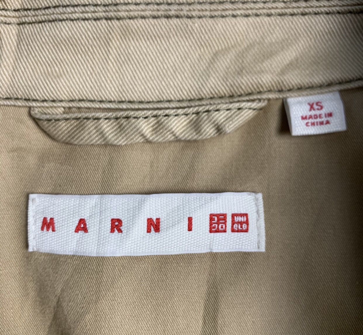 Marni × Uniqlo Marni x Uniqlo Triple Pocket Light Jacket Size S Size US S / EU 44-46 / 1 - 8 Thumbnail