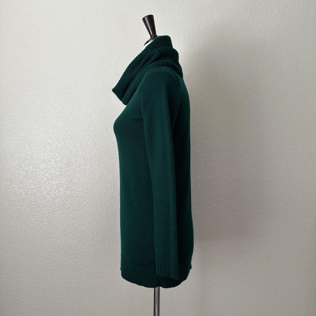 Other Koton Green Turtleneck Knitted Long Sleeves Sweater Size XS / US 0-2 / IT 36-38 - 5 Thumbnail