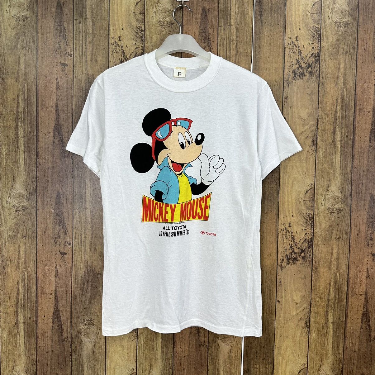 Mickey Mouse Mickey Mouse x All Toyota 1991 Summer A692 Size US S / EU 44-46 / 1 - 1 Thumbnail