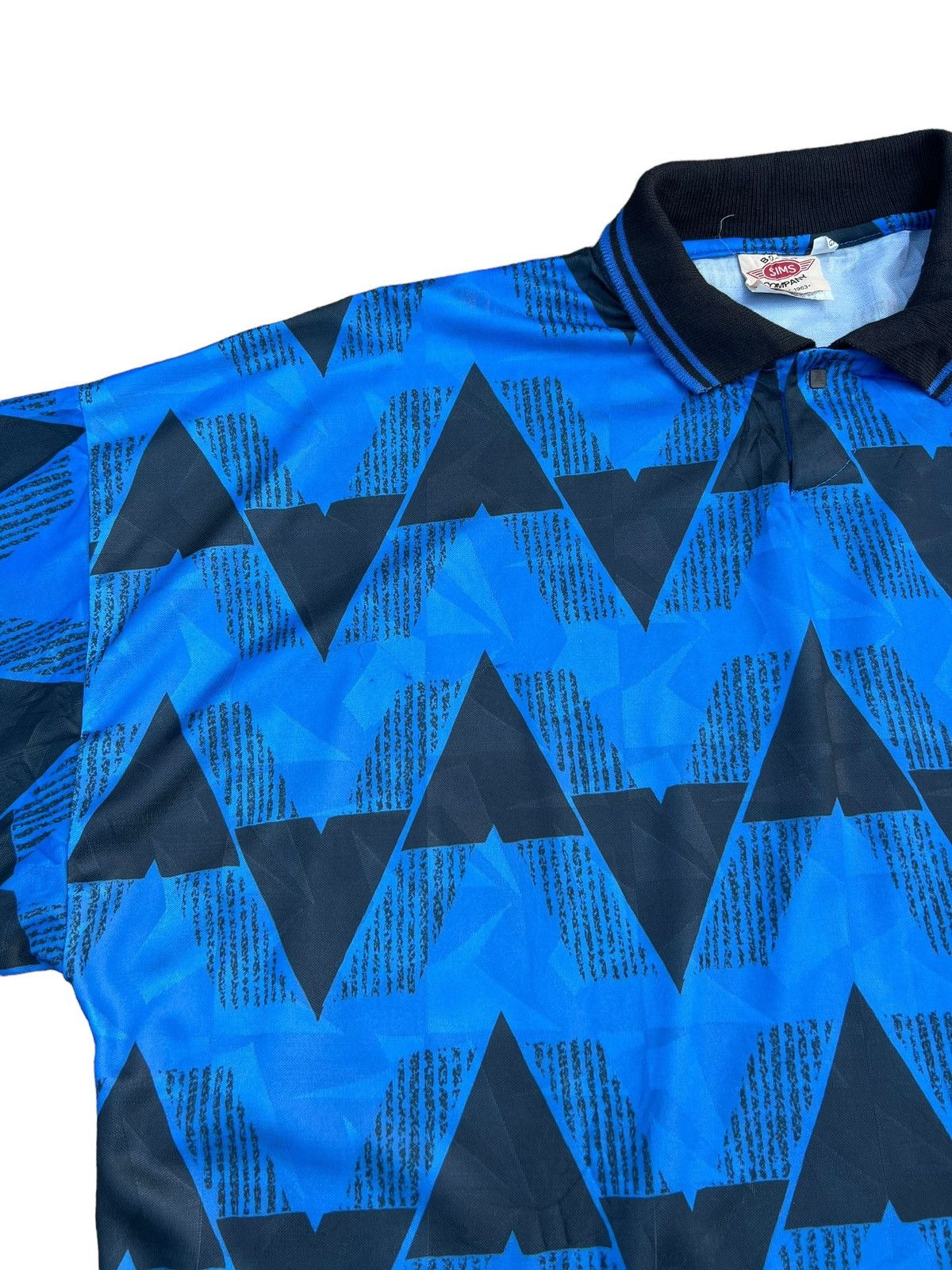 Vintage RARE! 90s SIMS Board Company Jersey Shirt Size US XL / EU 56 / 4 - 4 Thumbnail
