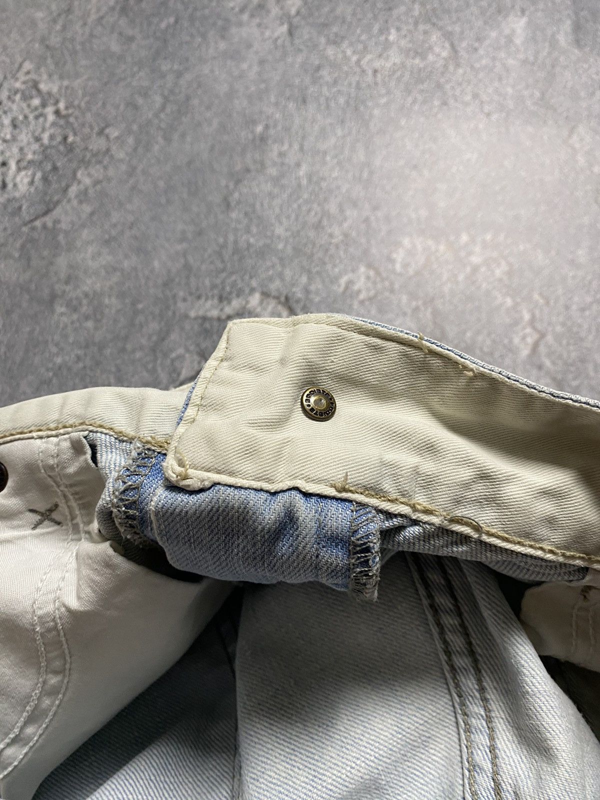 Anime × Japanese Brand Egoiste VNTG Embroidered Pulls Flare Y2K Jeans Pants Size US 34 / EU 50 - 14 Thumbnail