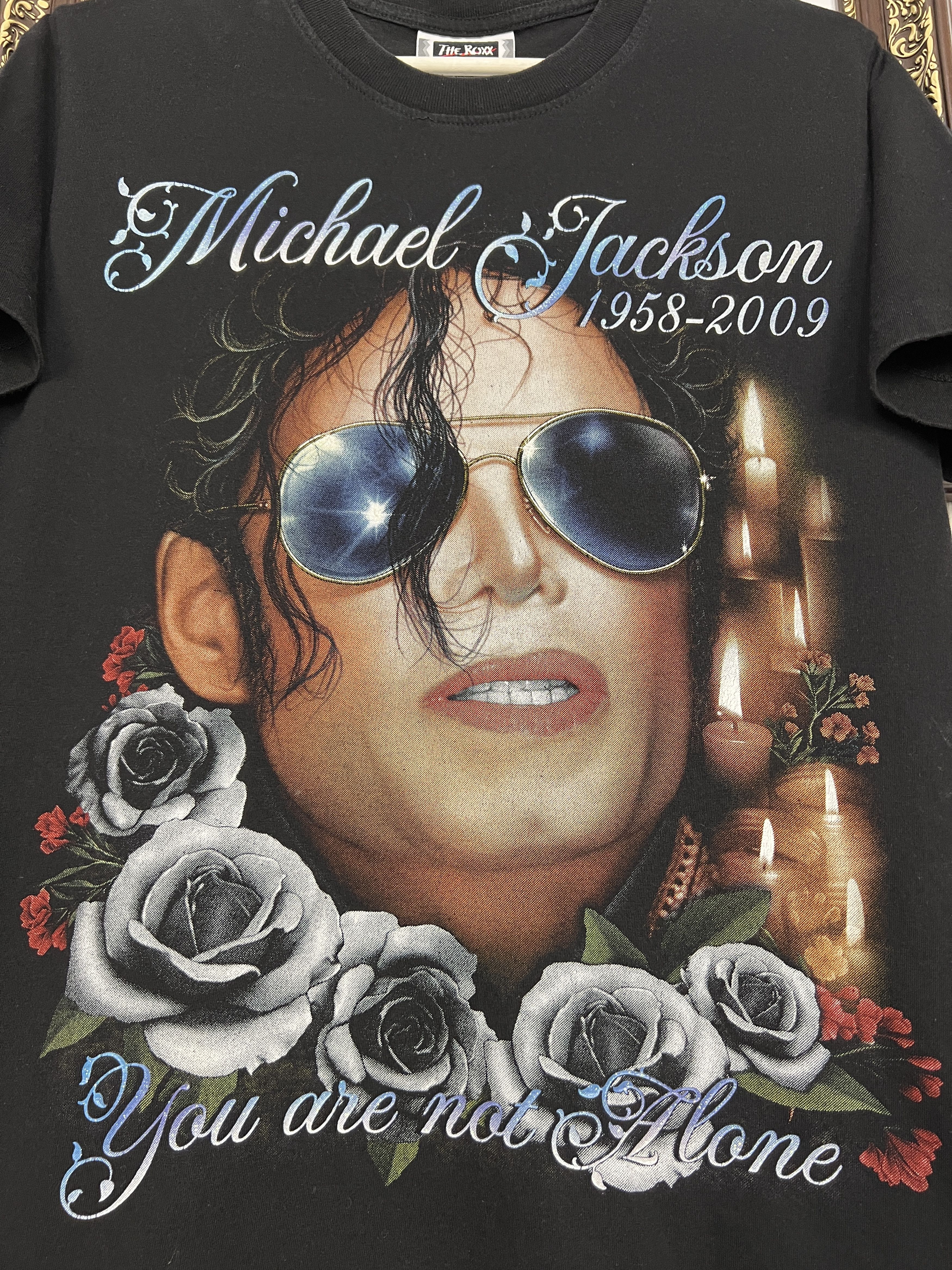 Vintage Vintage Michael Jackson Over Print Shirt You Are Not Alone Size US M / EU 48-50 / 2 - 3 Thumbnail