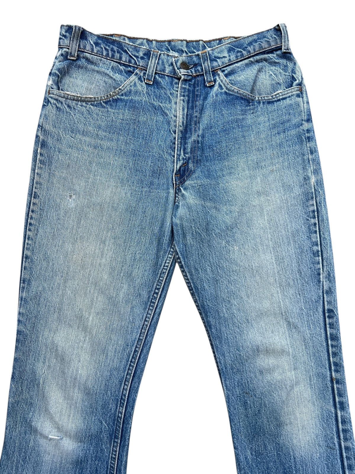 Levi's Vintage 60s Levis 646 Bootcut Distressed Denim Jeans 32x31 Size US 32 / EU 48 - 4 Thumbnail